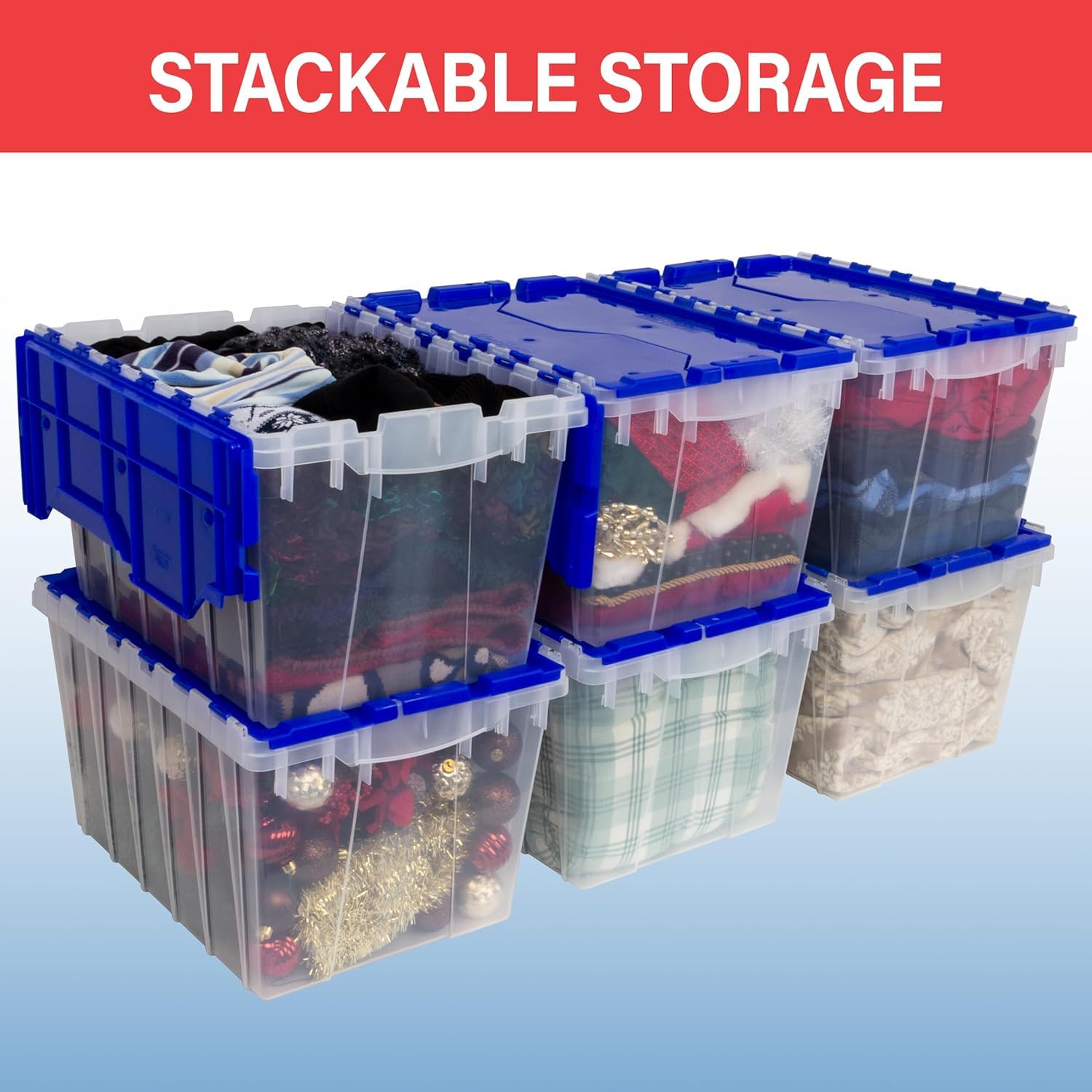 KeepBox 12 Gallon Storage Container