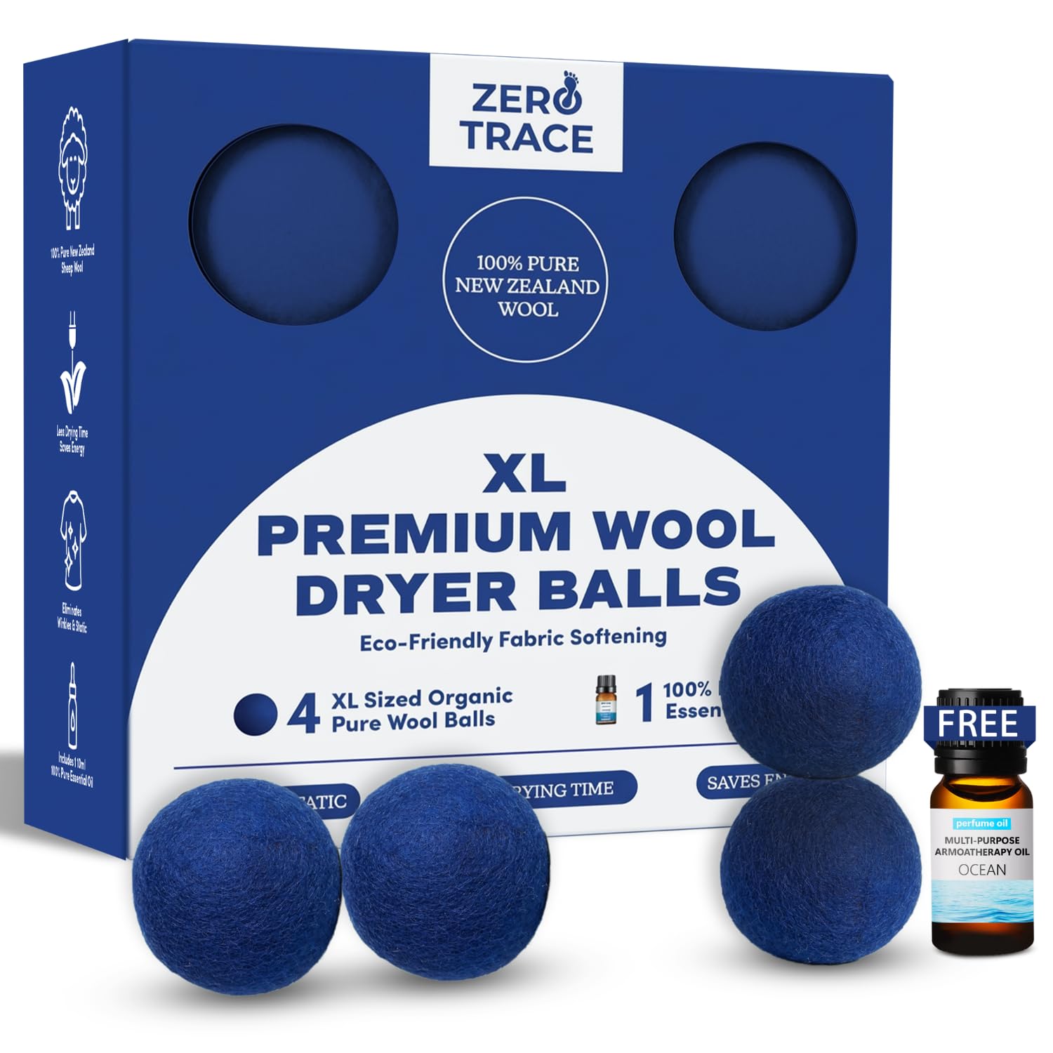 Wool Dryer Balls (4 Count)