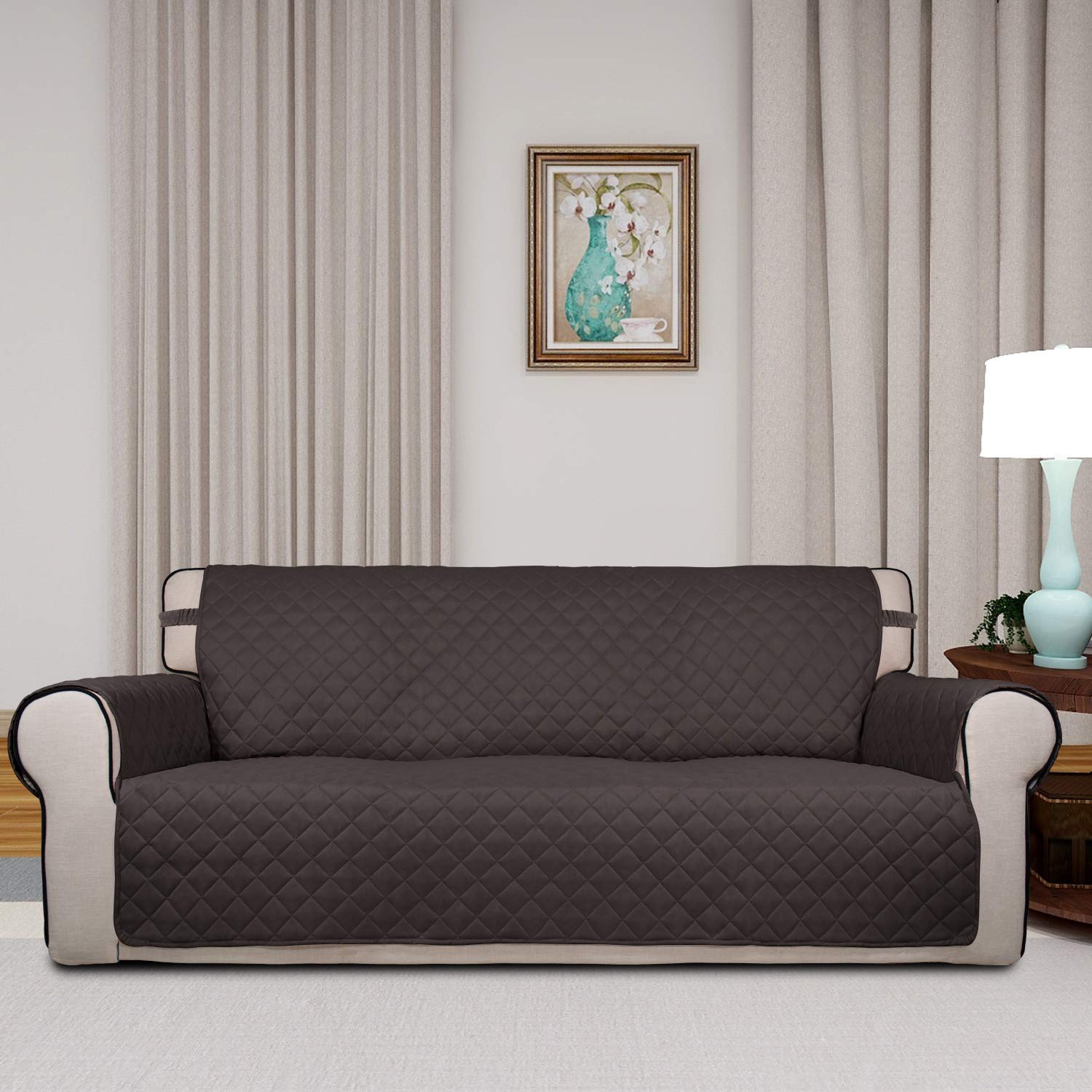 Reversible Quilted Sofa Cover Dog Couch Covers for Sofa