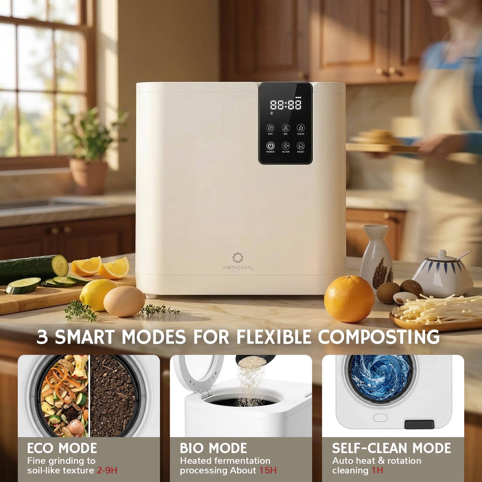 R800 Lite 5L Electric Kitchen Composter