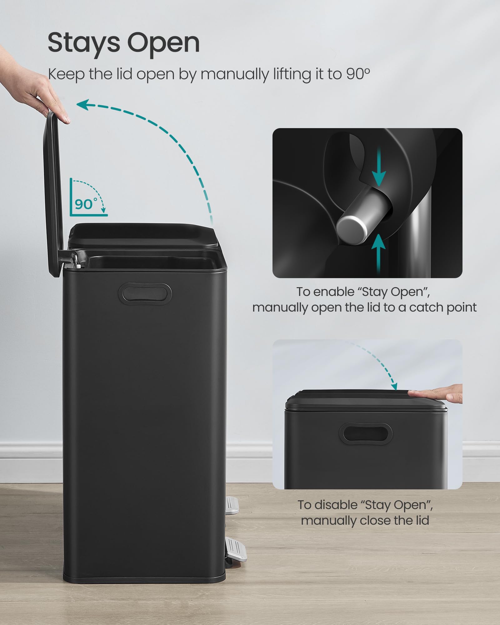 Trash Can 2 x 8 Gallon