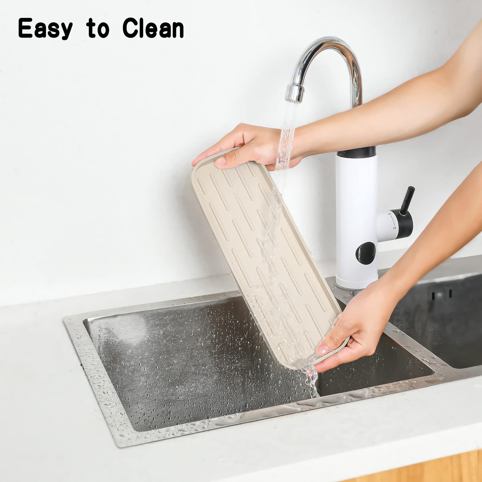 Silicone Kitchen Sink Organizer Tray for Multiple Usage