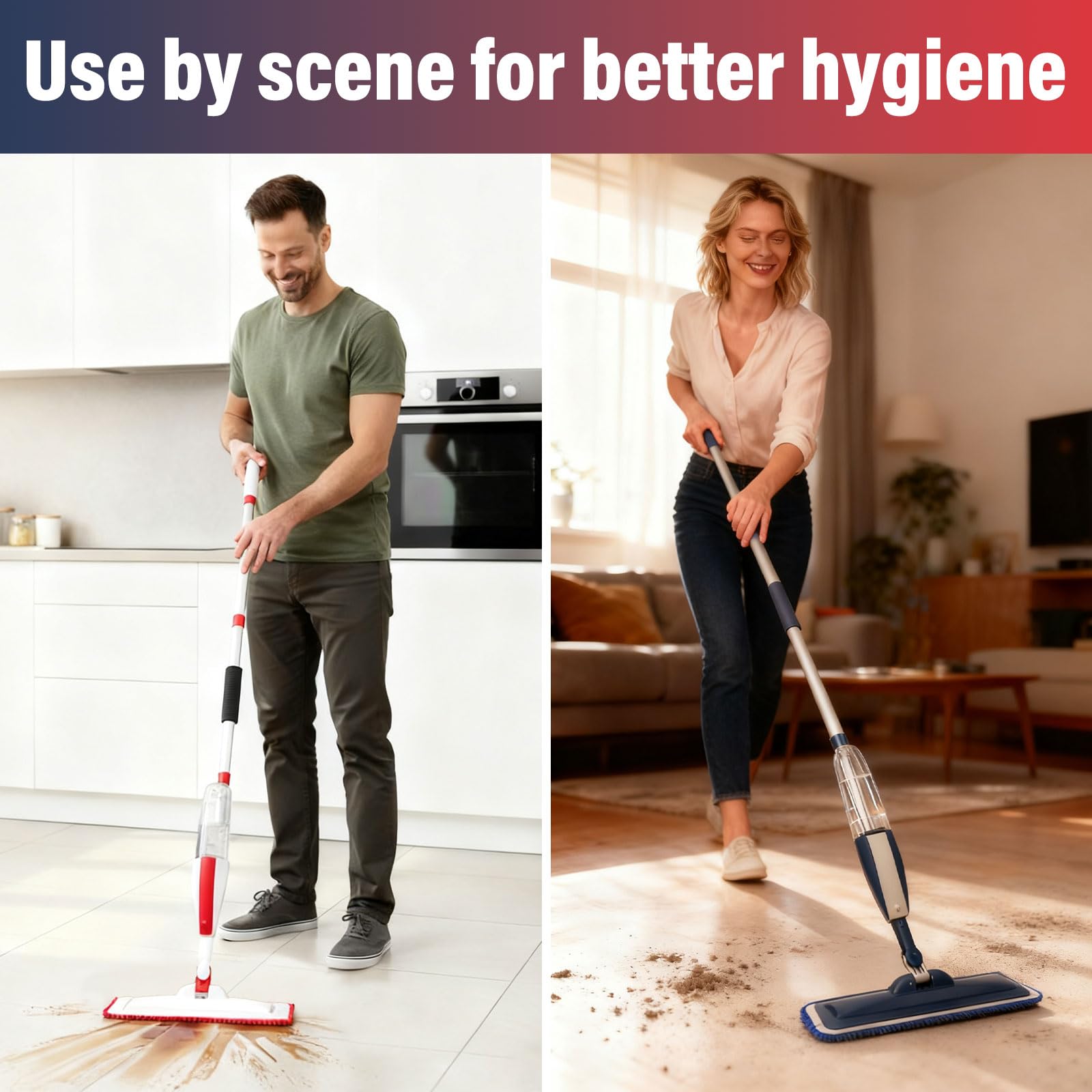 Spray Mop for Floor Cleaning