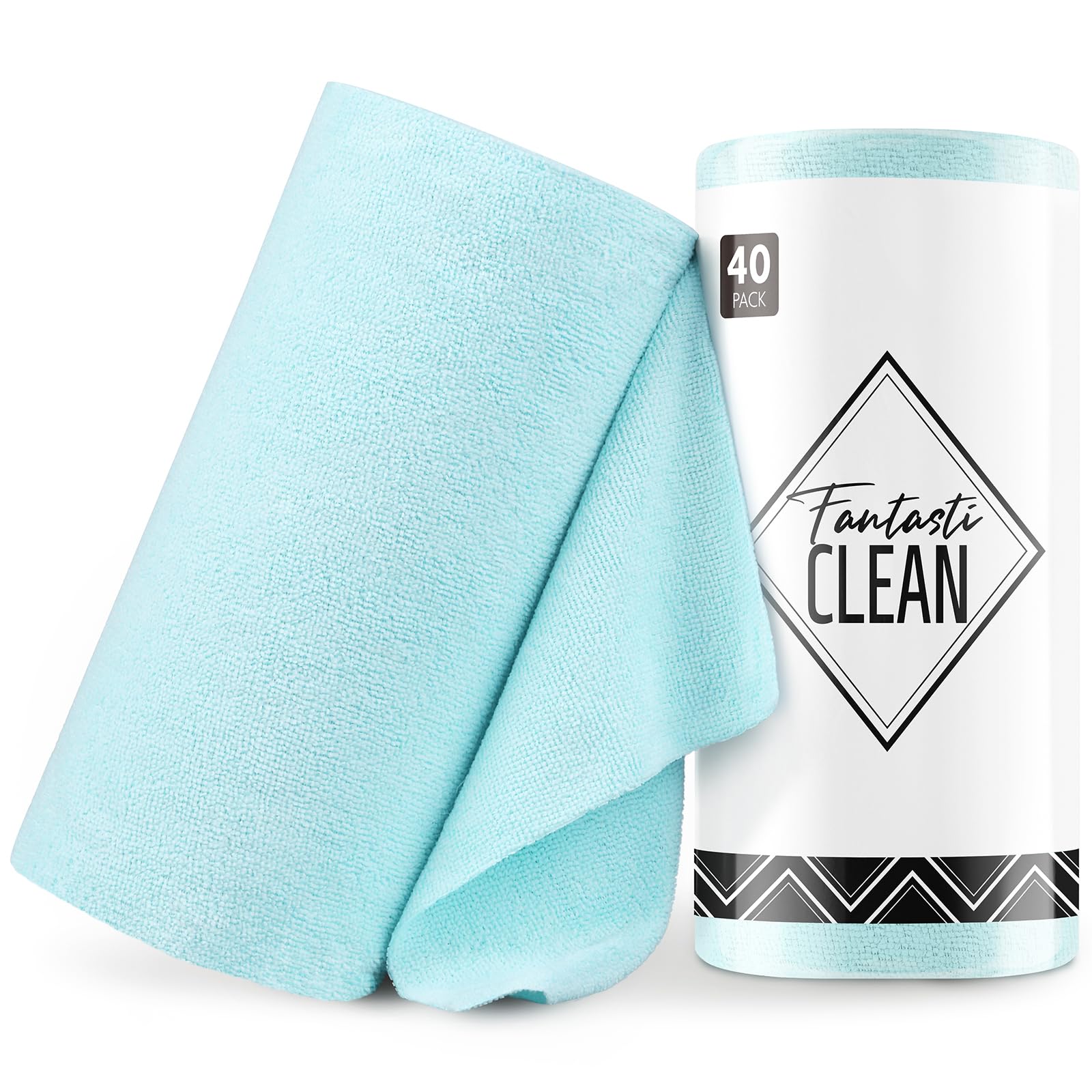 Microfiber Cleaning Cloth Roll (40 Count) - ModHome Supplies