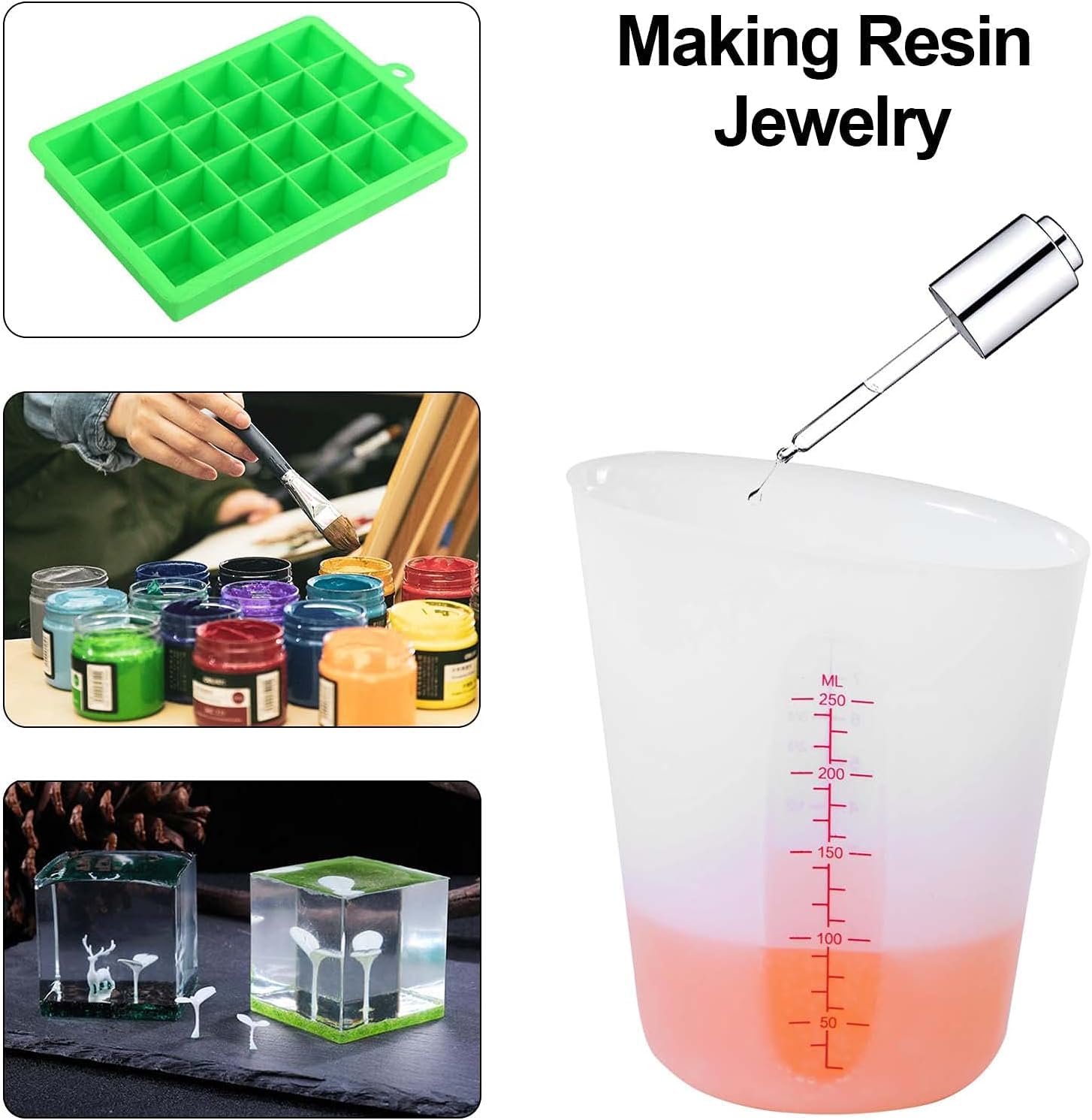 Silicone Measuring Cups (3 Count)