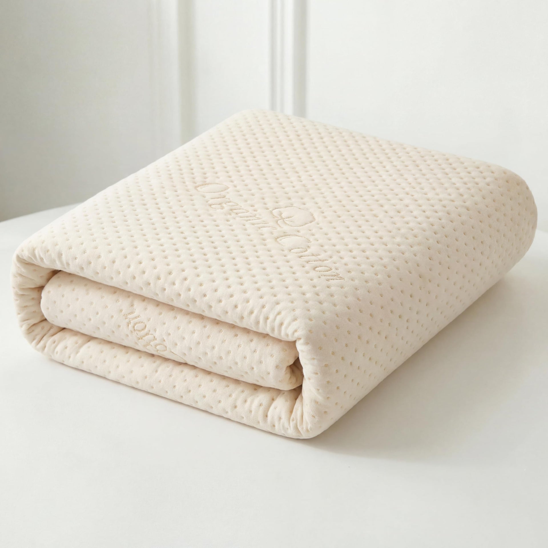 Luxury Waterproof Organic Mattress Protector Twin Size