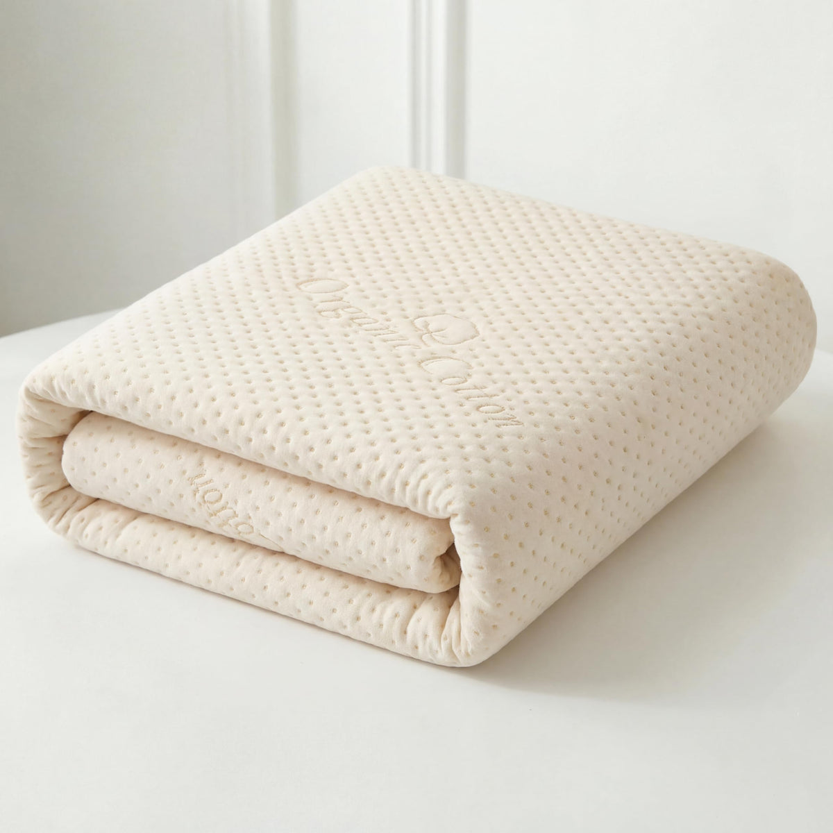 Luxury Waterproof Organic Mattress Protector Twin XL Size