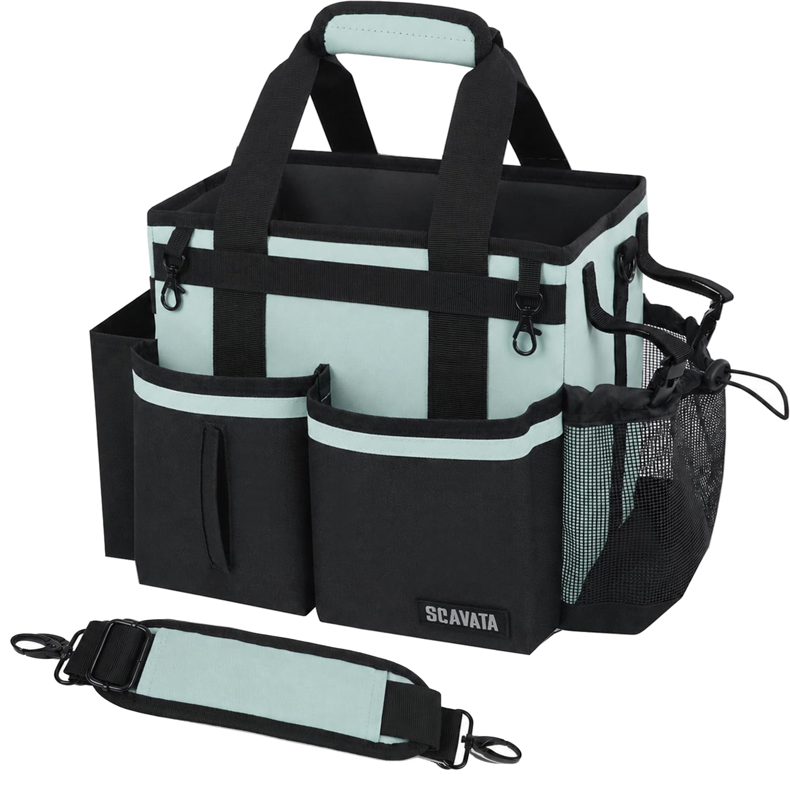 Compact Wearable Cleaning Caddy with Handle & Shoulder Straps