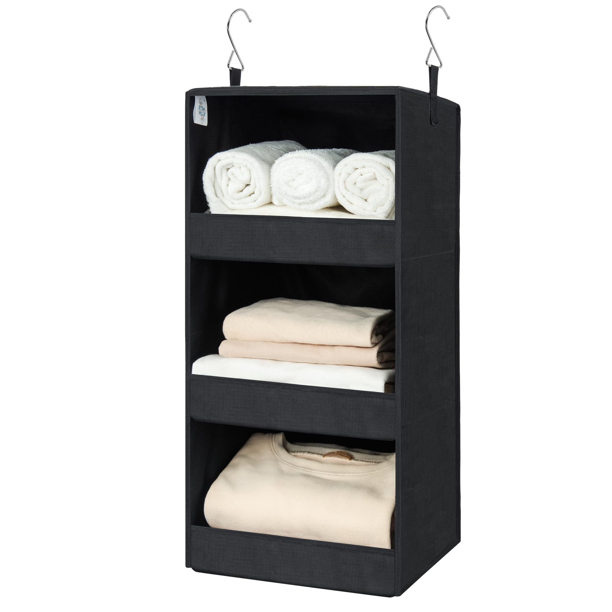 3 Shelf Hanging Closet Organizer