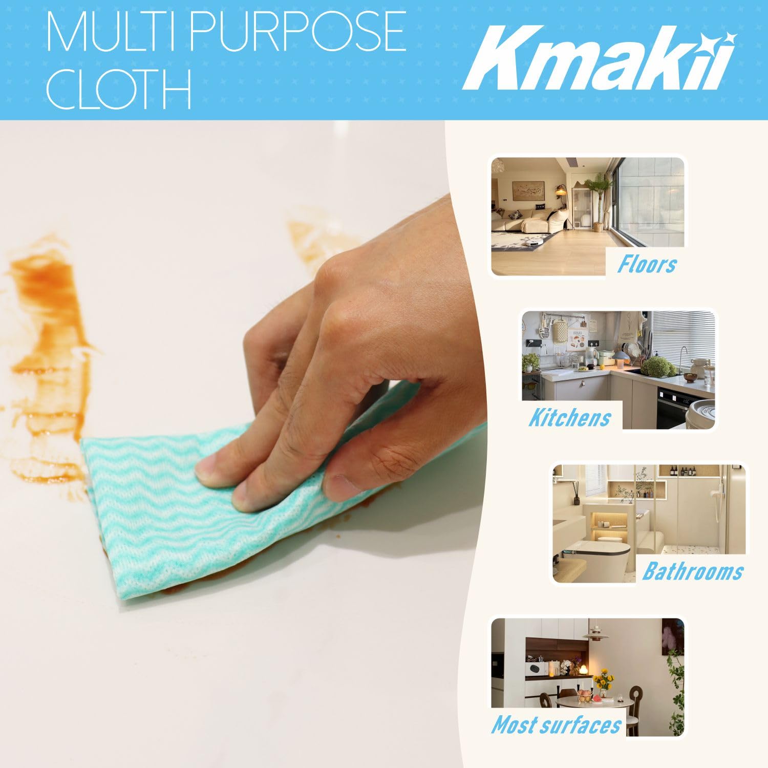 Handi Wipe Reusable Cloths (80 Count)