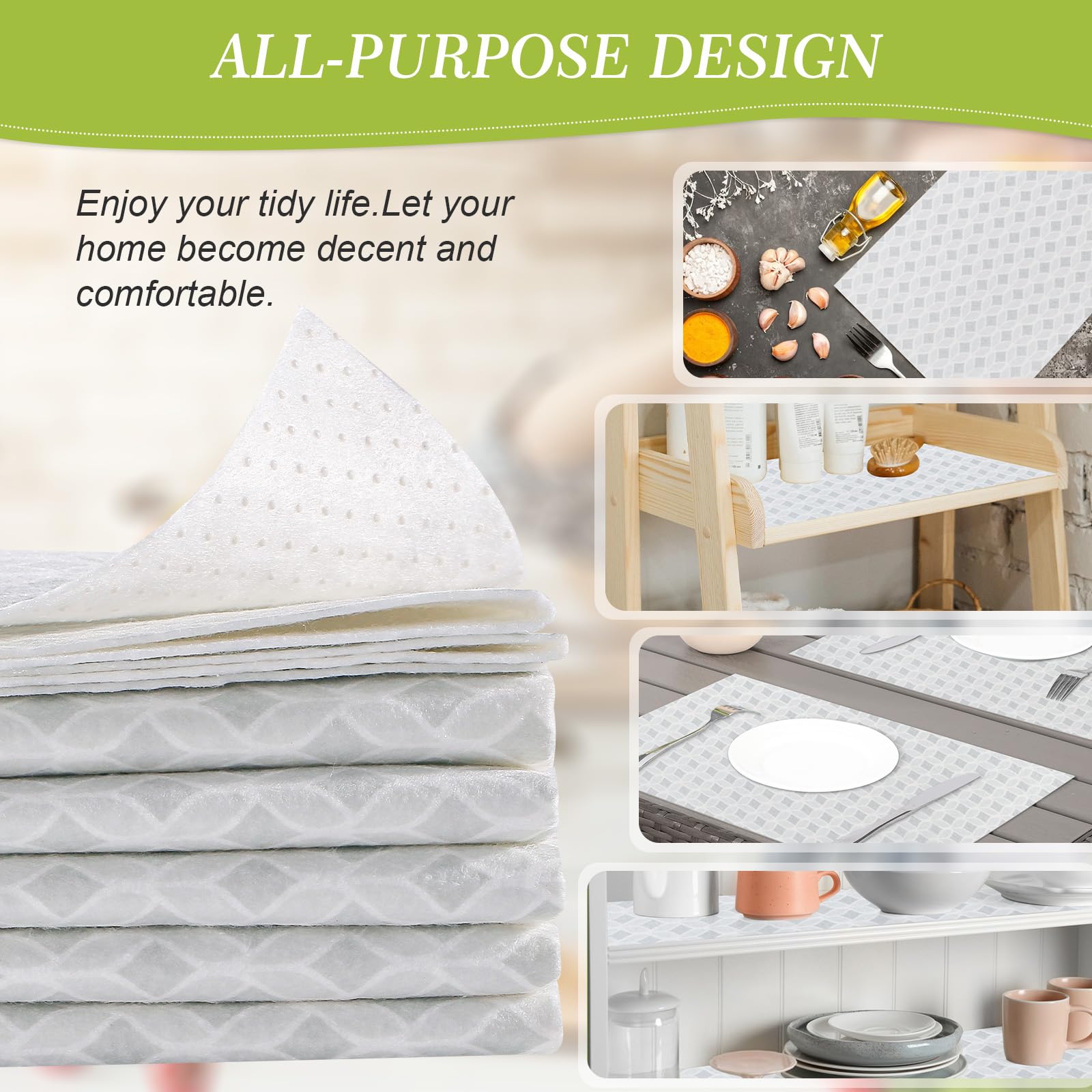 Refrigerator Liners 17.7" x 24" (35.99 Sq Ft)