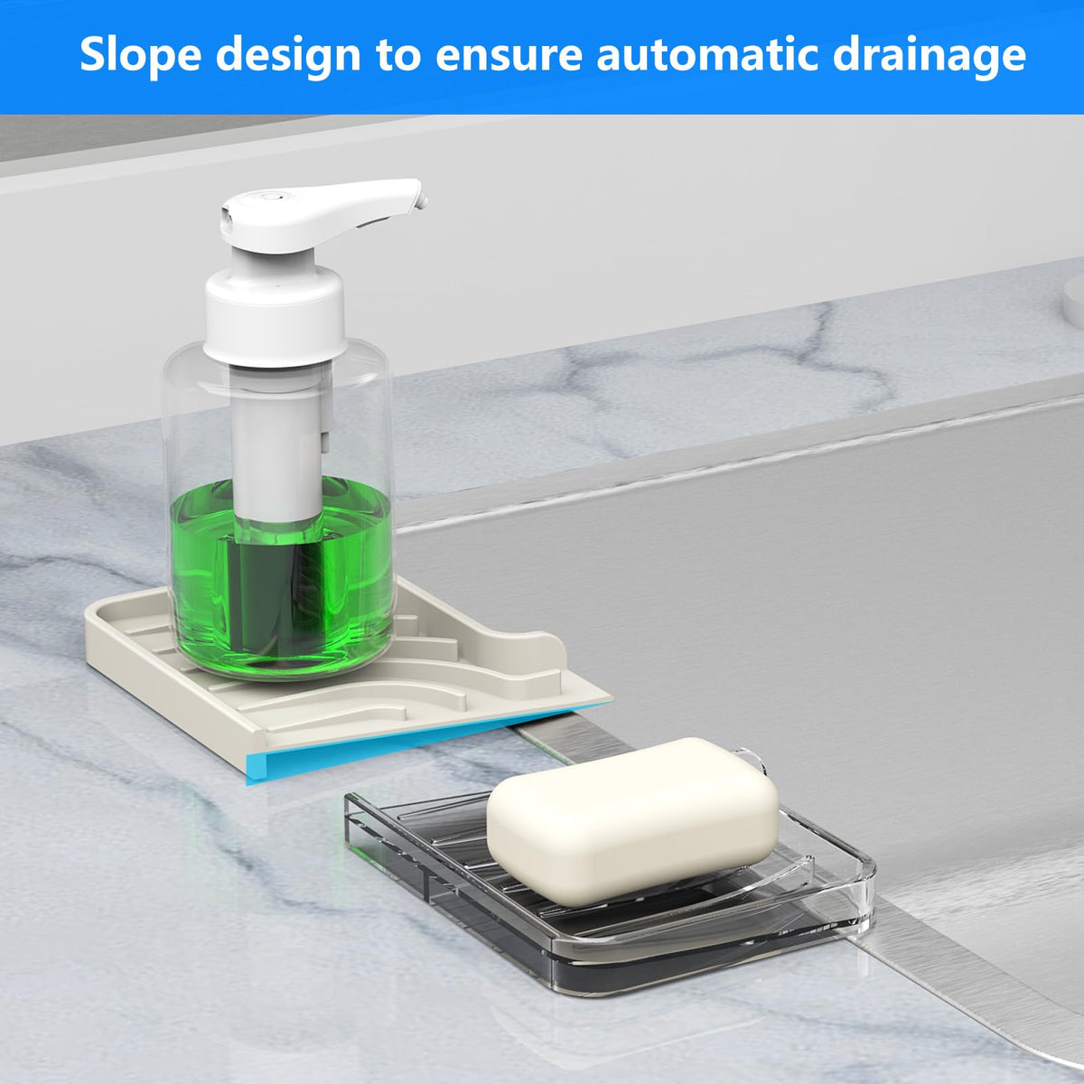 Sponge Holder for Kitchen Sink