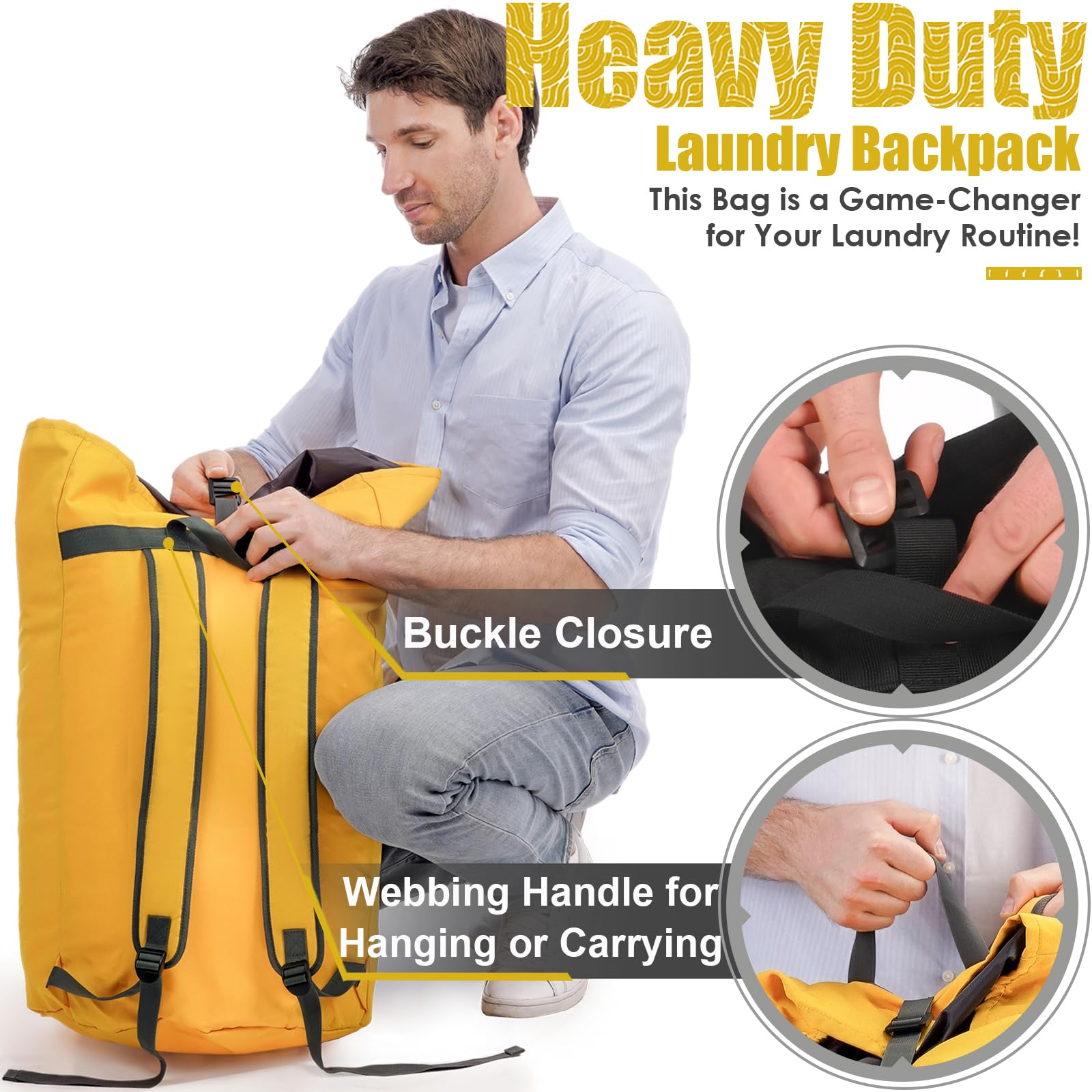 Backpack Laundry Bag