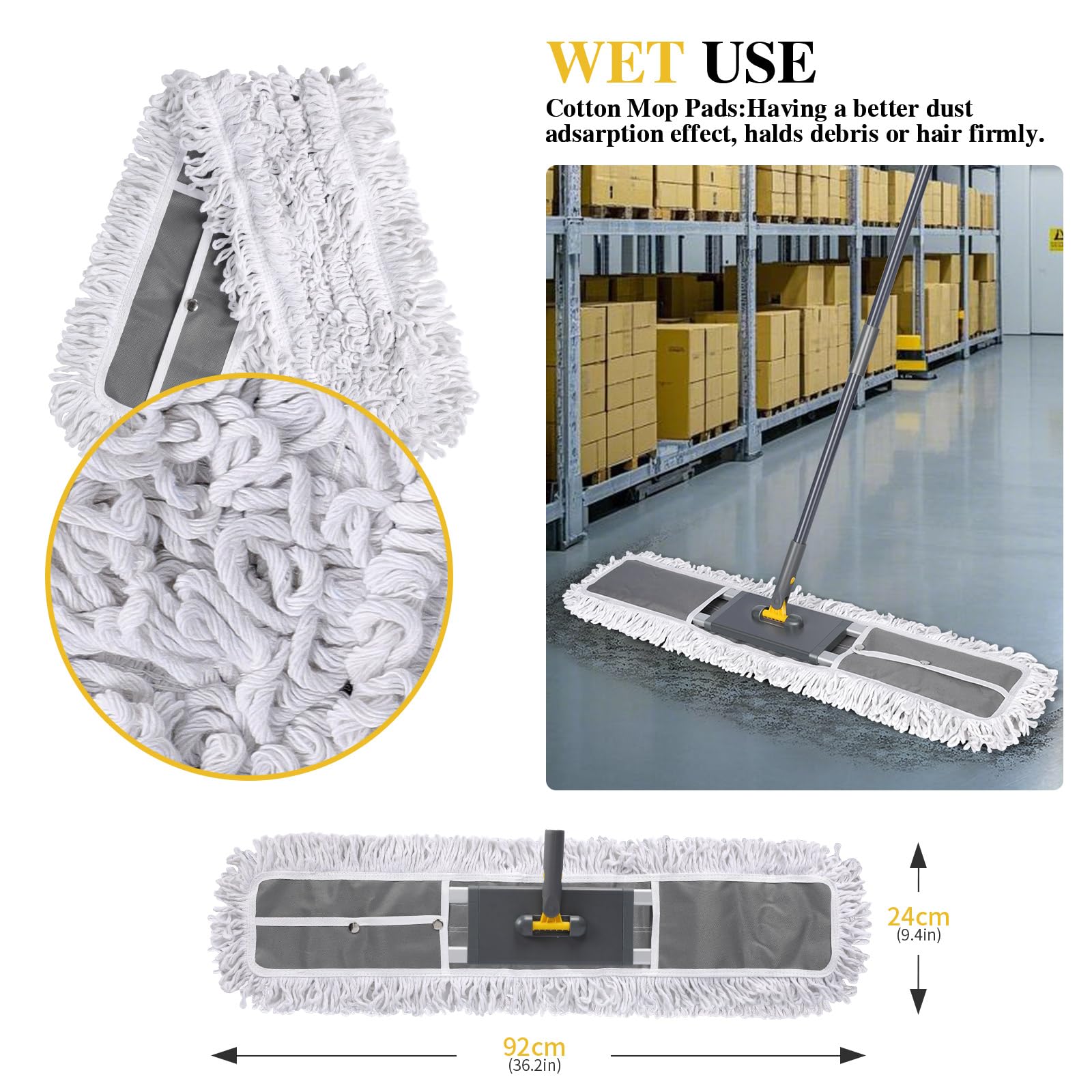 36" Commercial Mop - ModHome Supplies