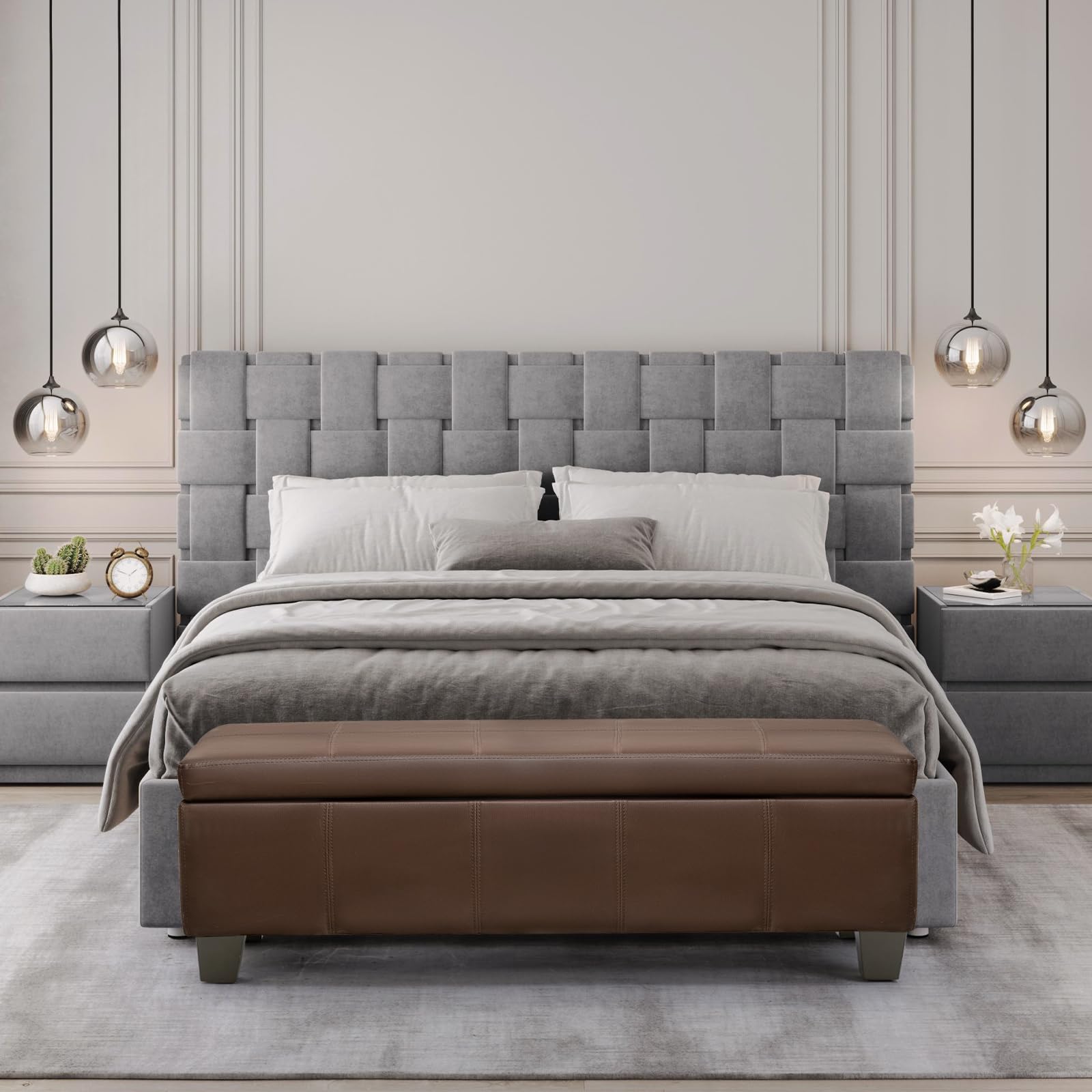 51 Inch Storage Ottoman