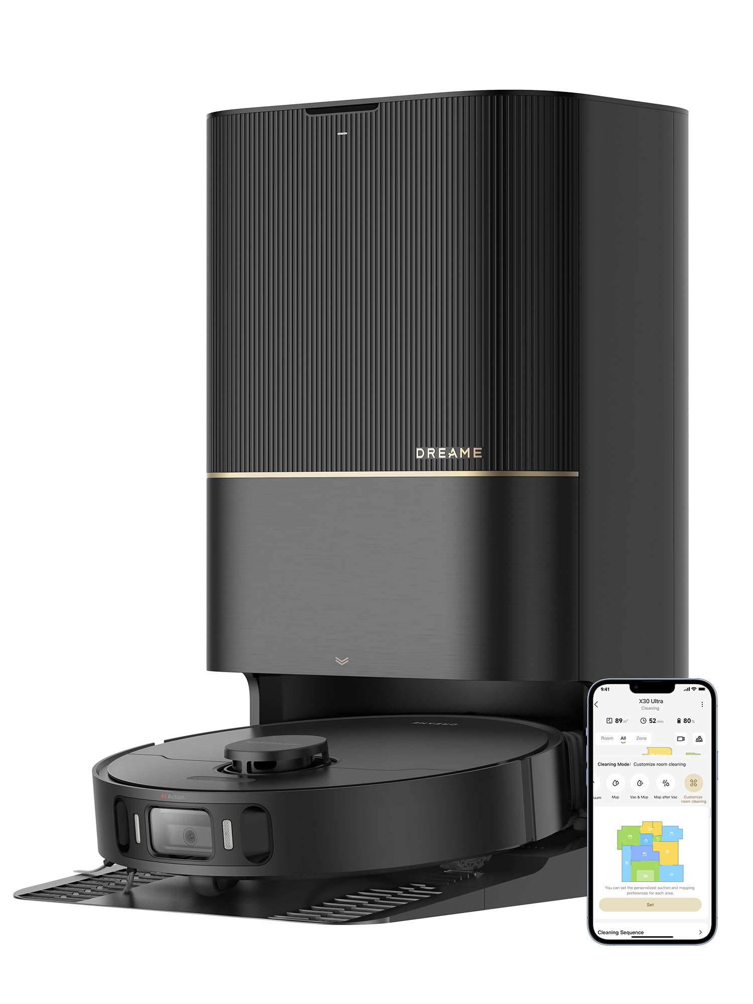 X30 Ultra Robot Vacuum and Mop Combo