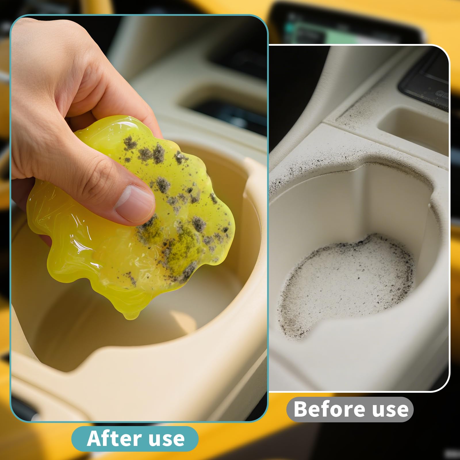 Keyboard Cleaning Gel Universal Cleaning Gel Dust Remover Lemon (5.6 Ounce)