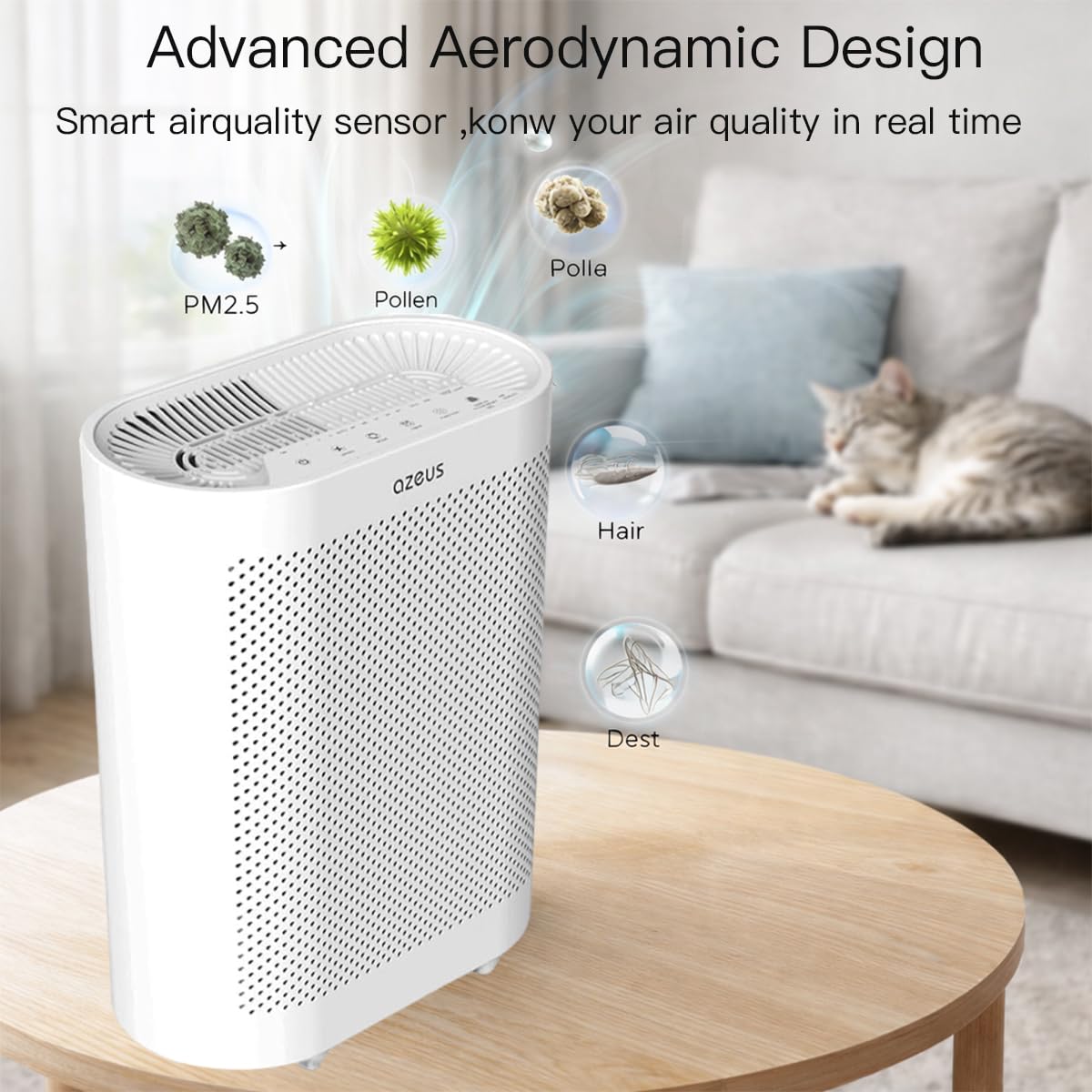 True HEPA Air Purifier for Large Rooms