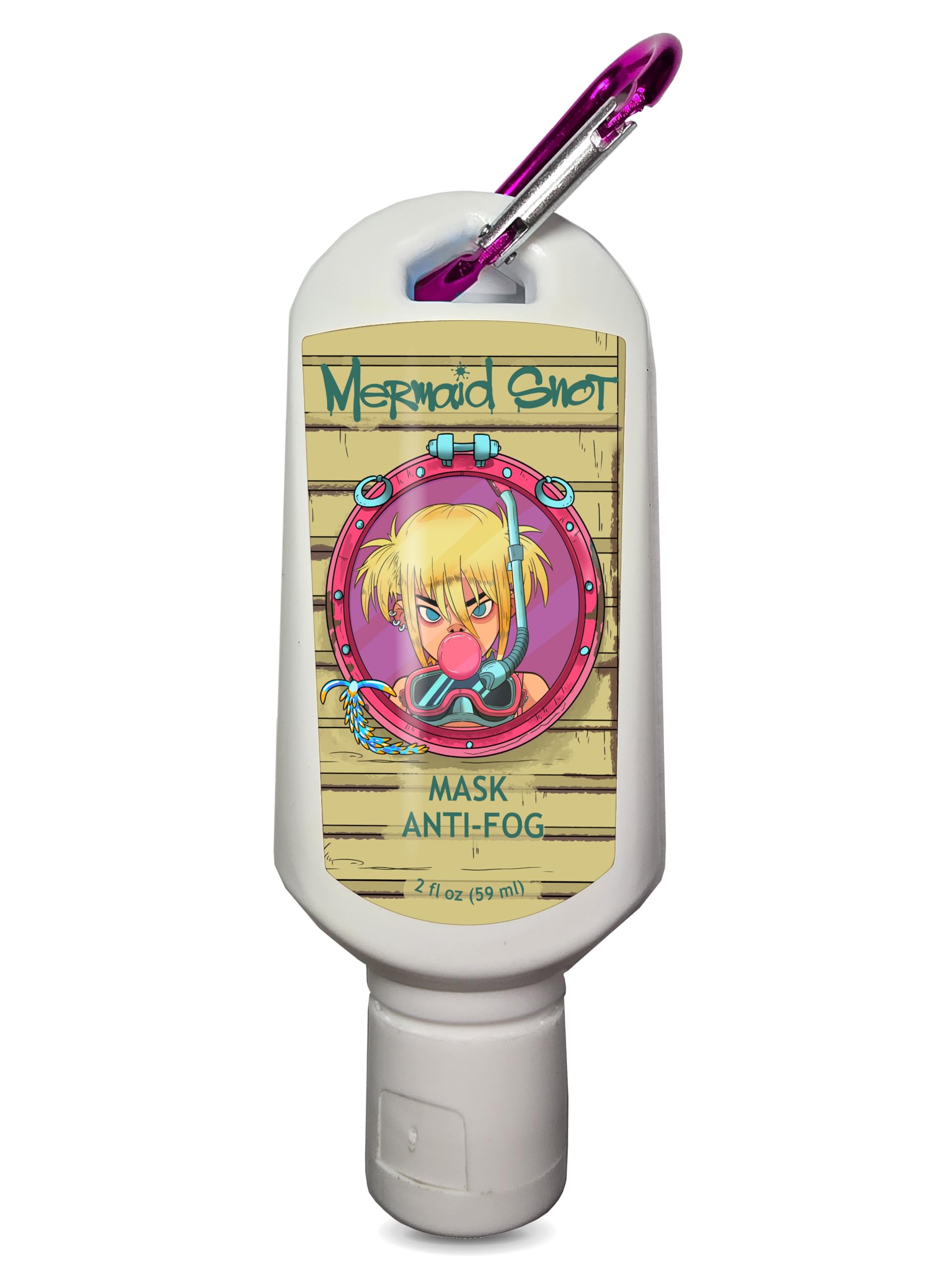 Mermaid Snot Anti Fog Gel for Scuba Diving (2 Fl Oz)