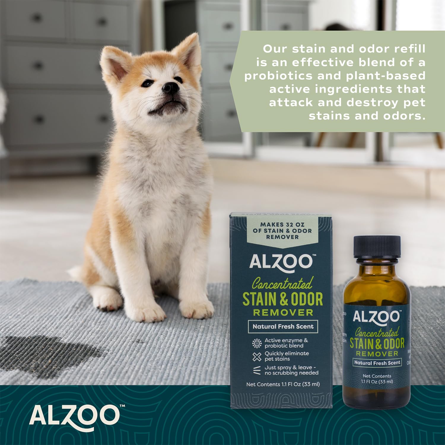 Concentrated Pet Stain & Odor Remover Refill