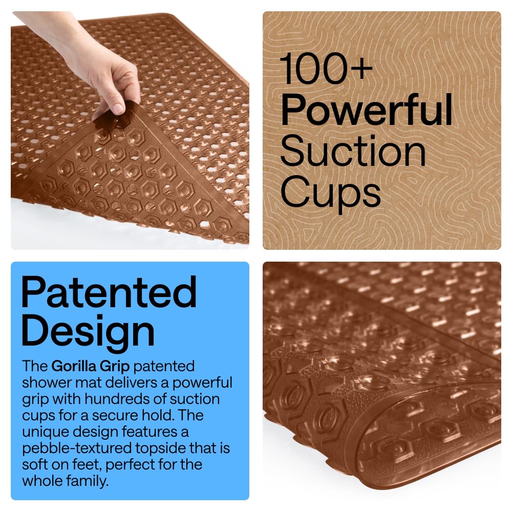 Patented Square Shower Stall Mat