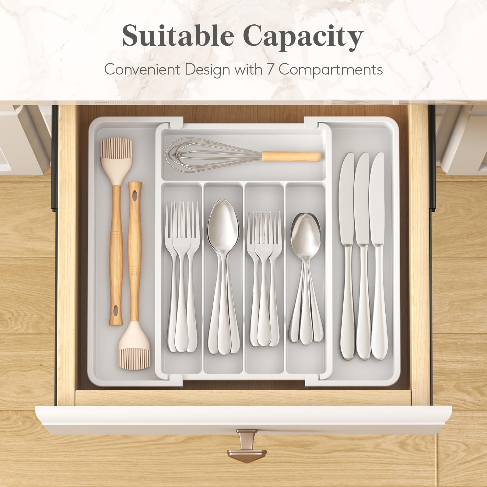 Silverware Drawer Organizer