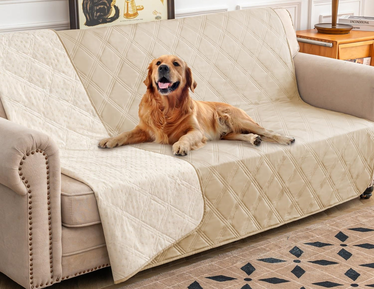 Waterproof Dog Bed Cover Pet Blanket with Anti