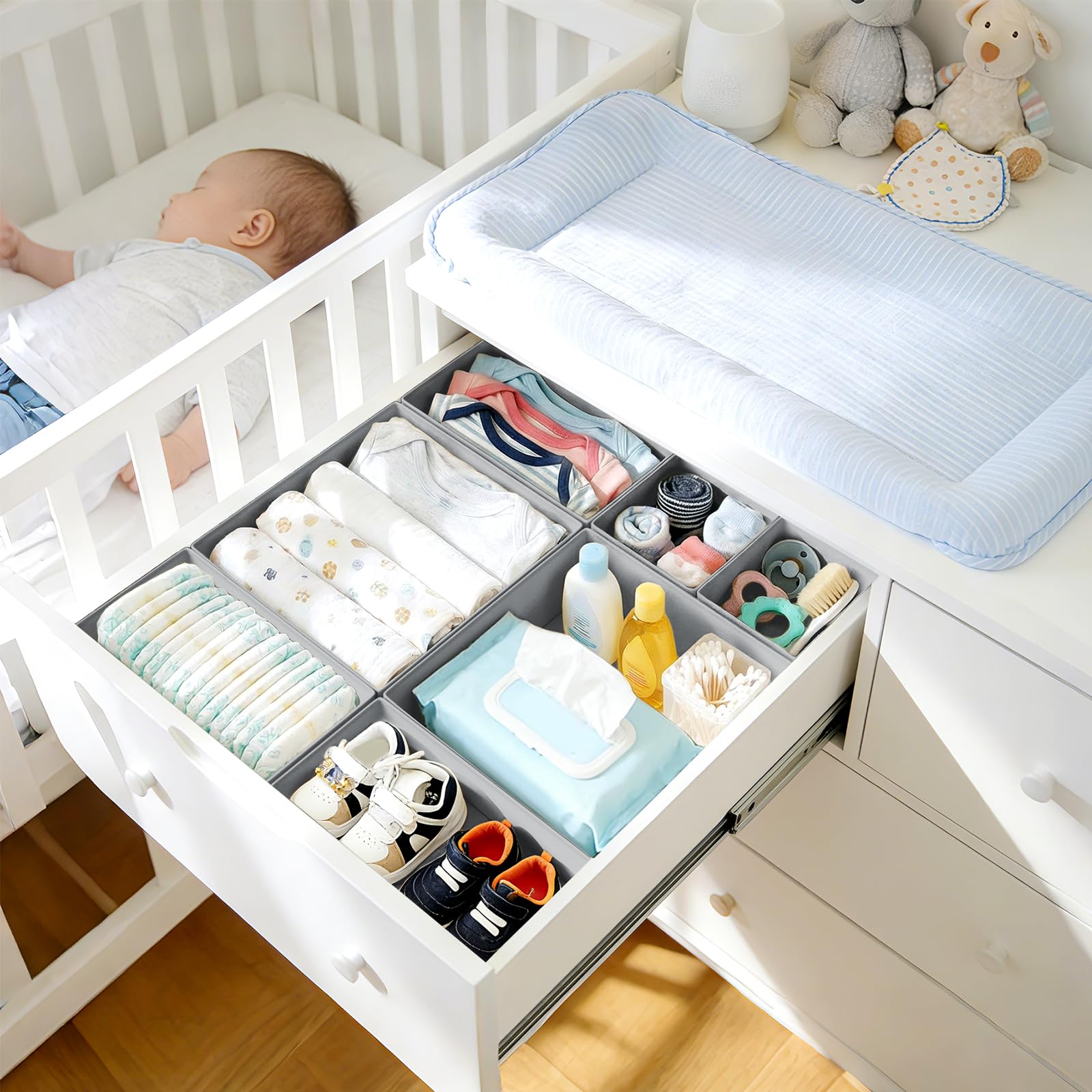 Drawer Organizer Clothes (21 Count)