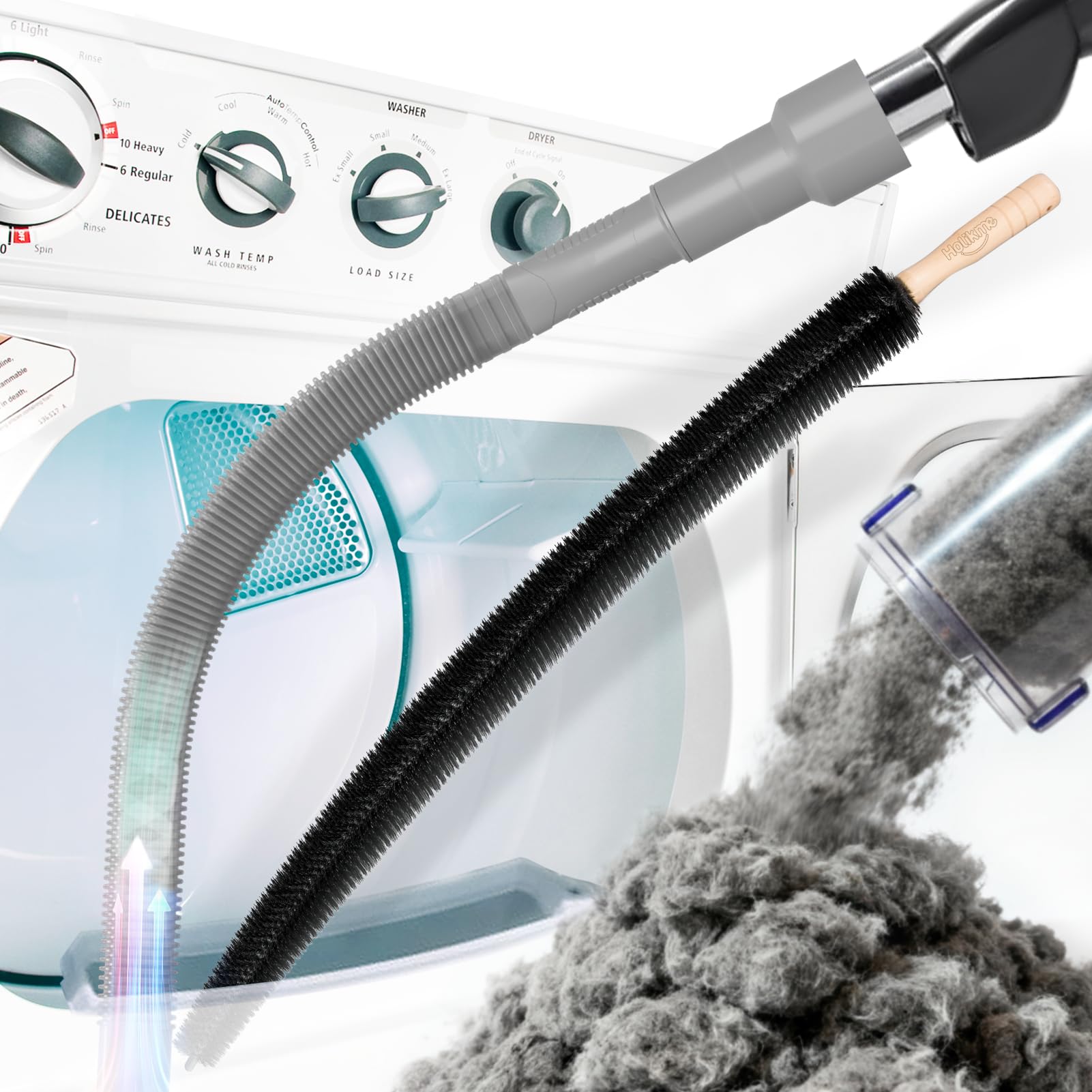 Dryer Vent Cleaner Kit 2Pack (2 Count)