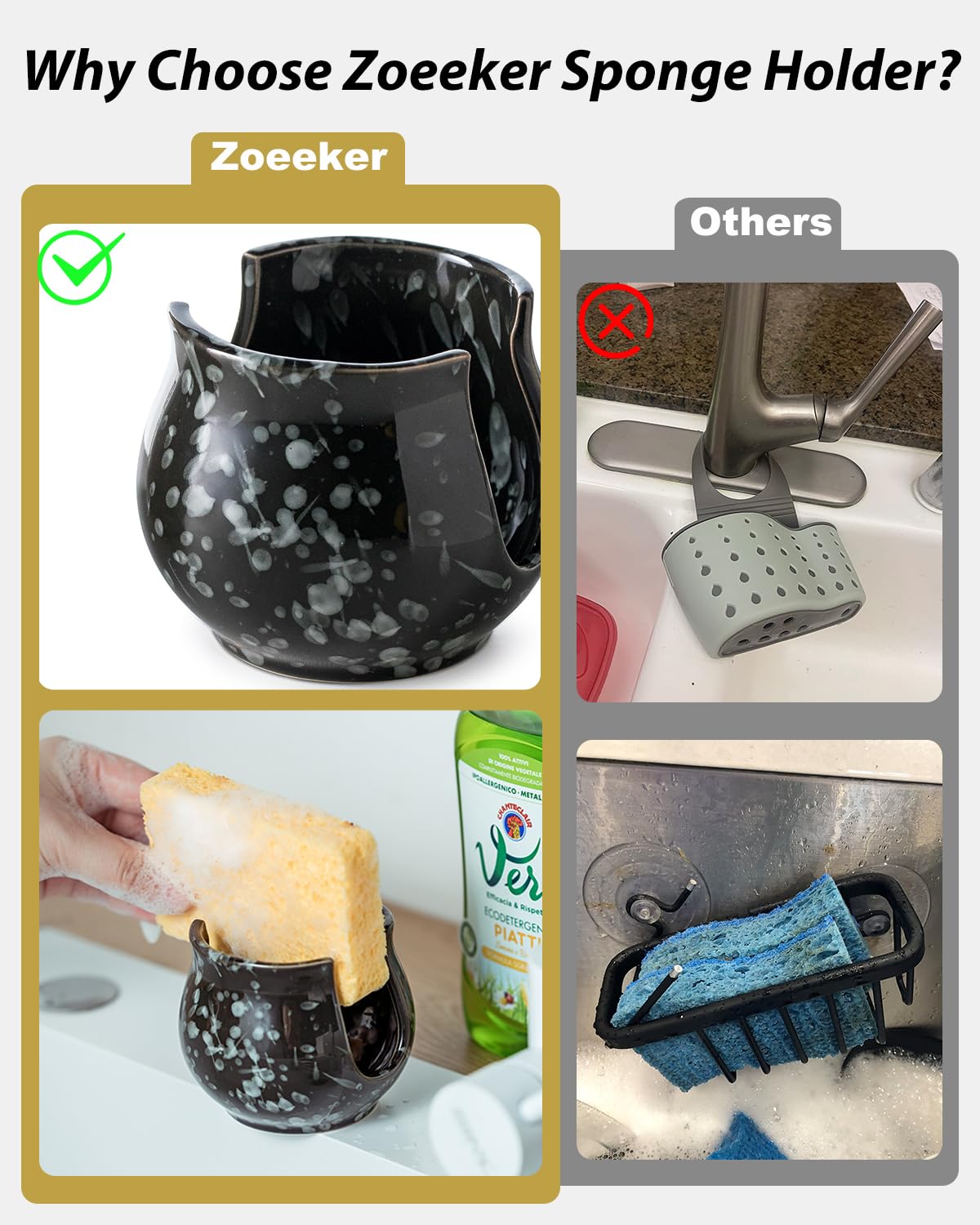 Kitchen Sponge Holder