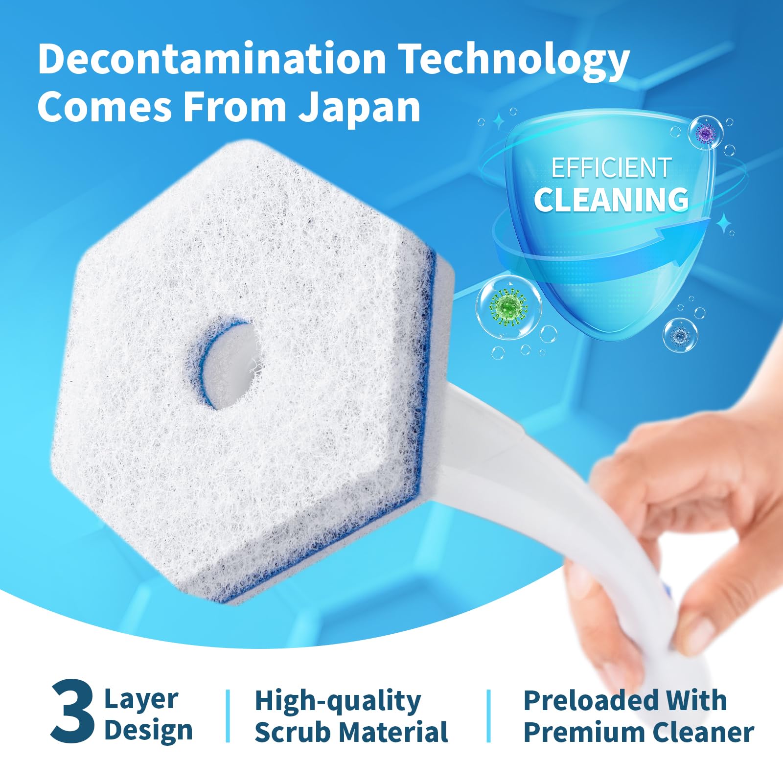 Compatible with Clorox Toilet Wand (20 Count)