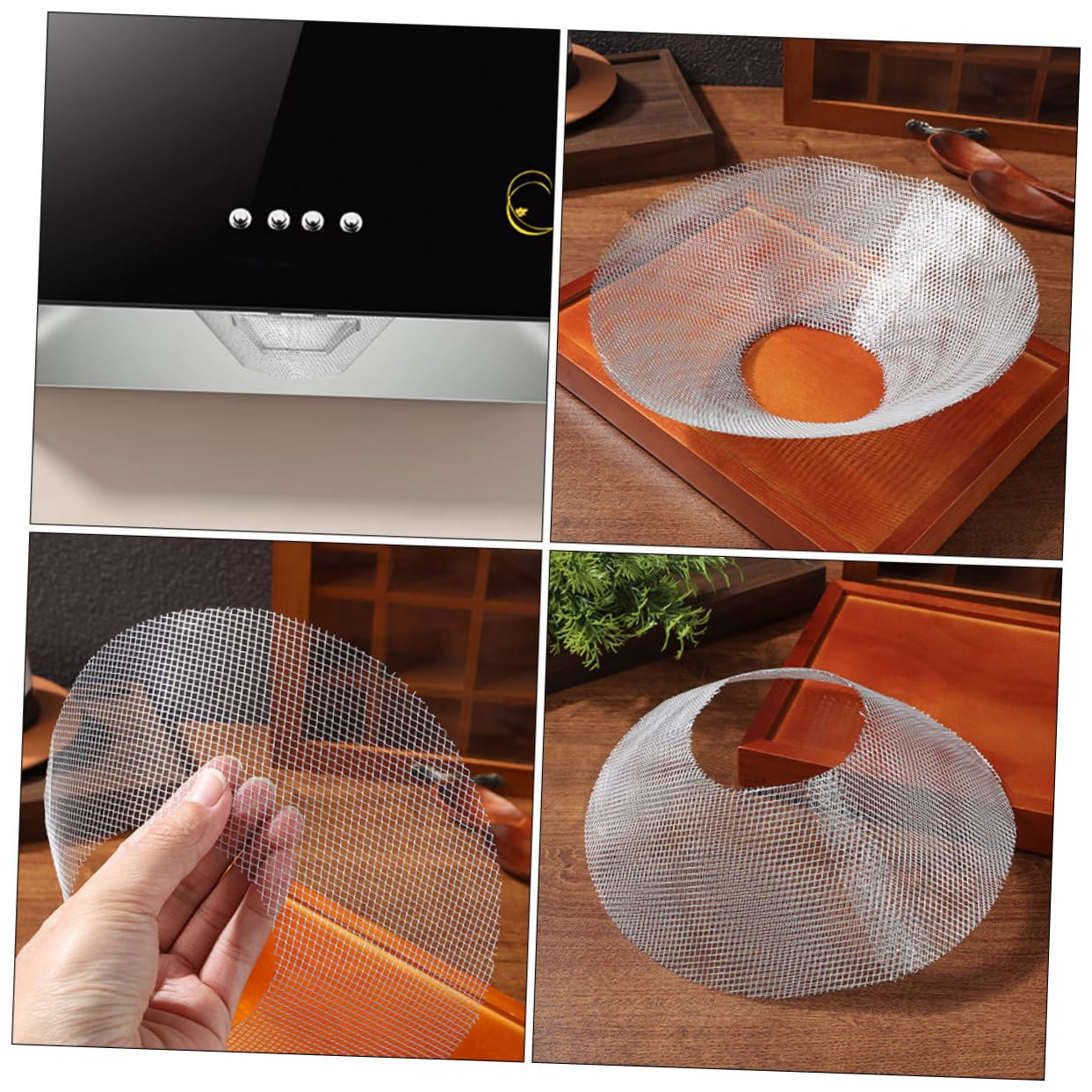 15 Pack Range Hood Filters 7.67 X 7.67 X 2.95 in Bowl