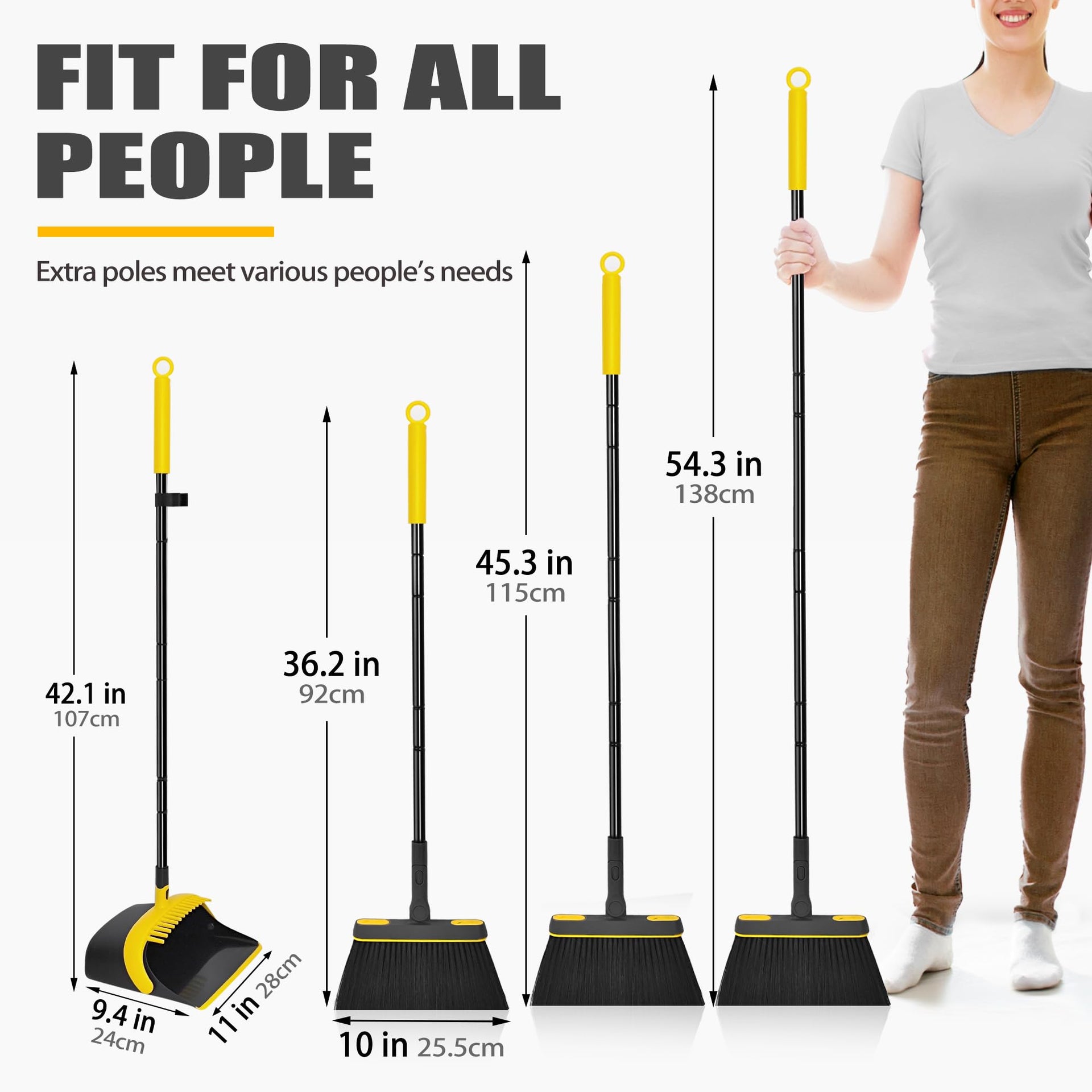 Broom and Dust Pan