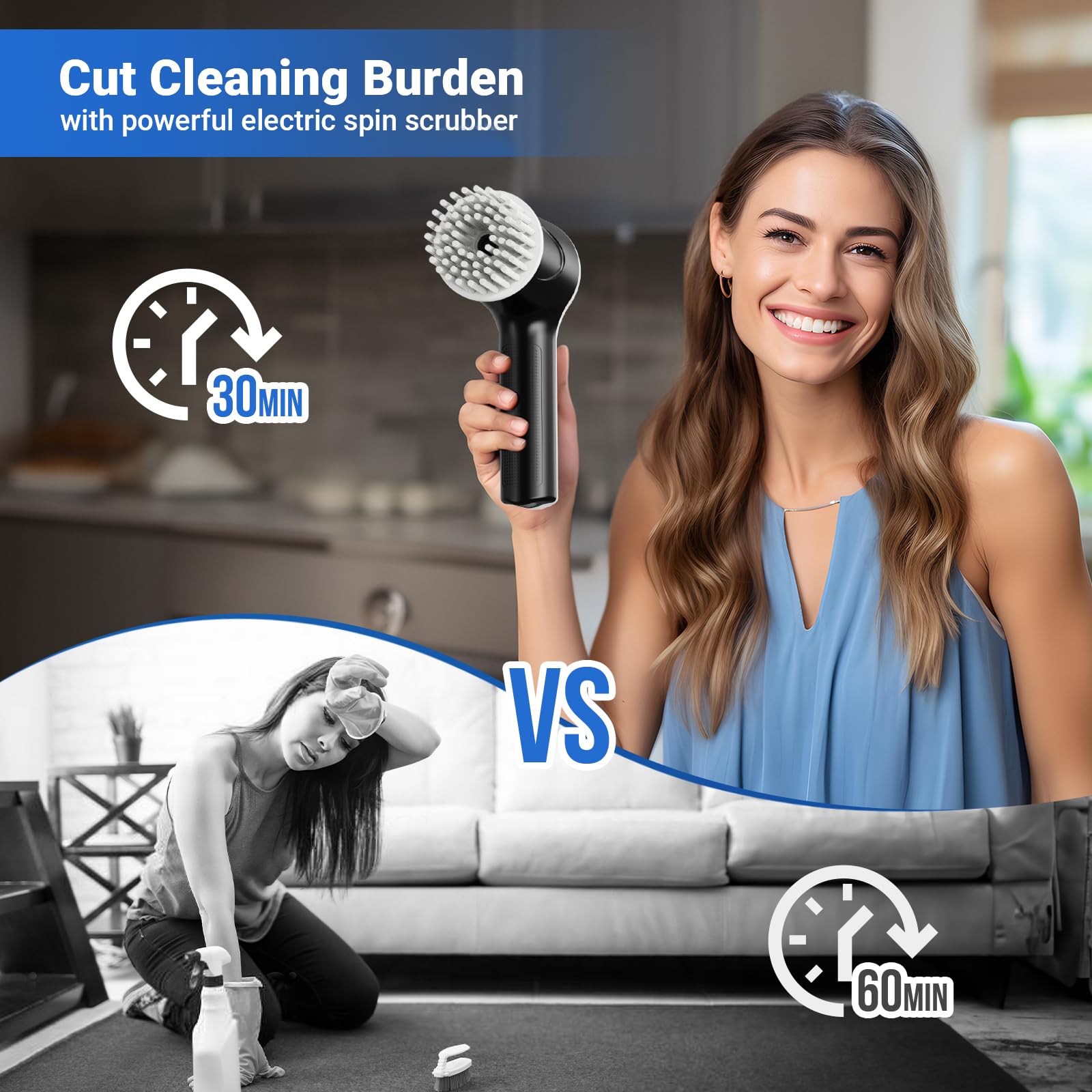 Electric Spin Scrubber