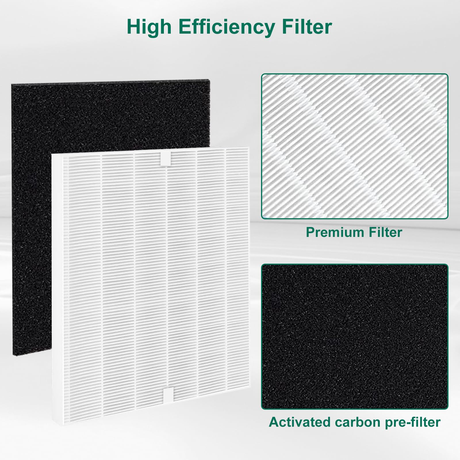 AP 1512HH Replacement Filter Compatible with Coway Airmega AP (8 Count)