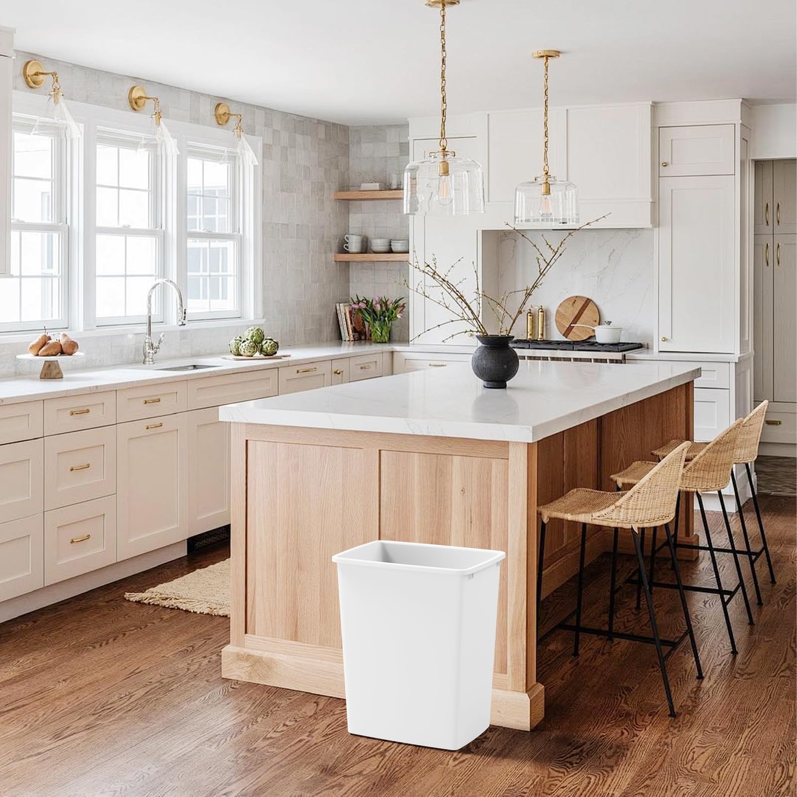 35QT Kitchen Trash Can