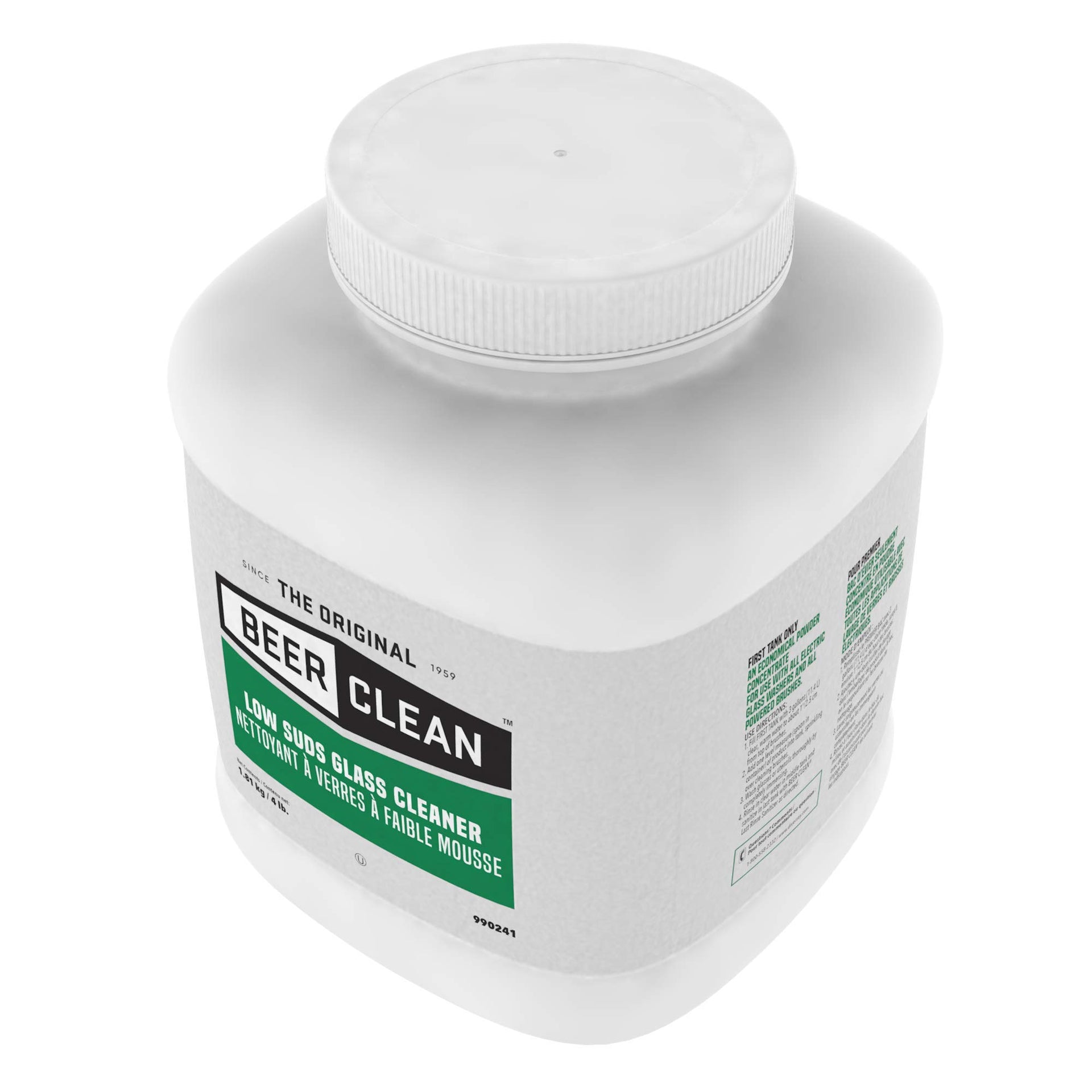 Diversey 990241 Beer Clean Low Suds Glass Cleaner (128 Ounce)