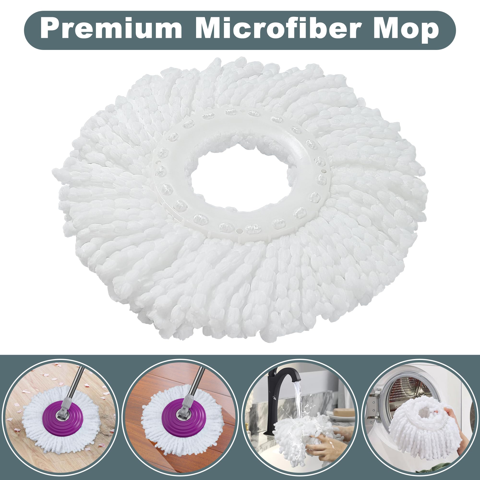 Traditional Large Spin Mop and Bucket (112 Ounce)