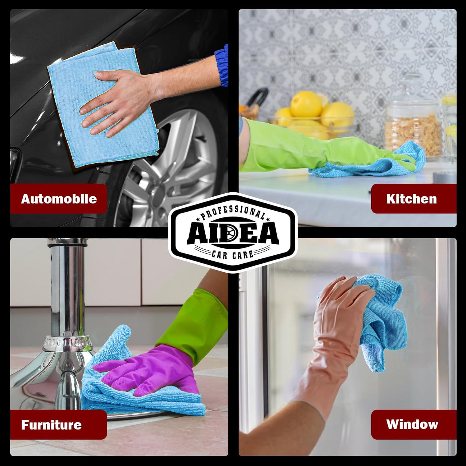 Microfiber Cleaning Cloth (150 Count)