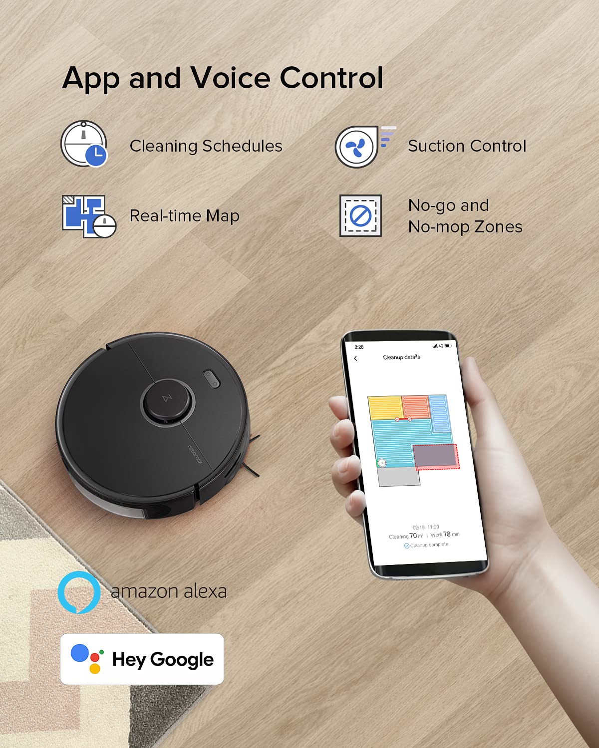 S5 MAX Robot Vacuum and Mop Cleaner