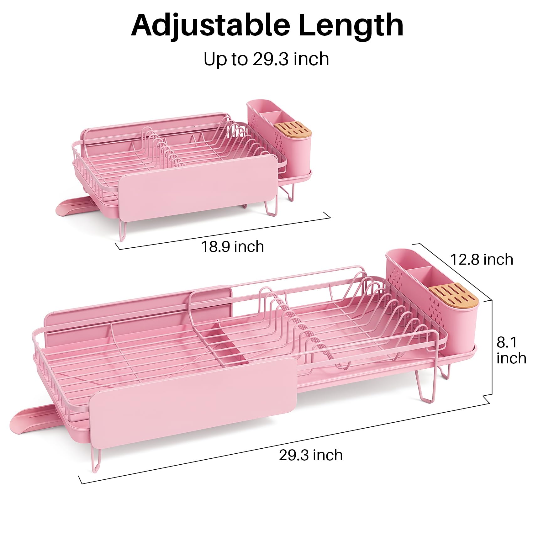 Large Dish Drying Rack for Kitchen Counter