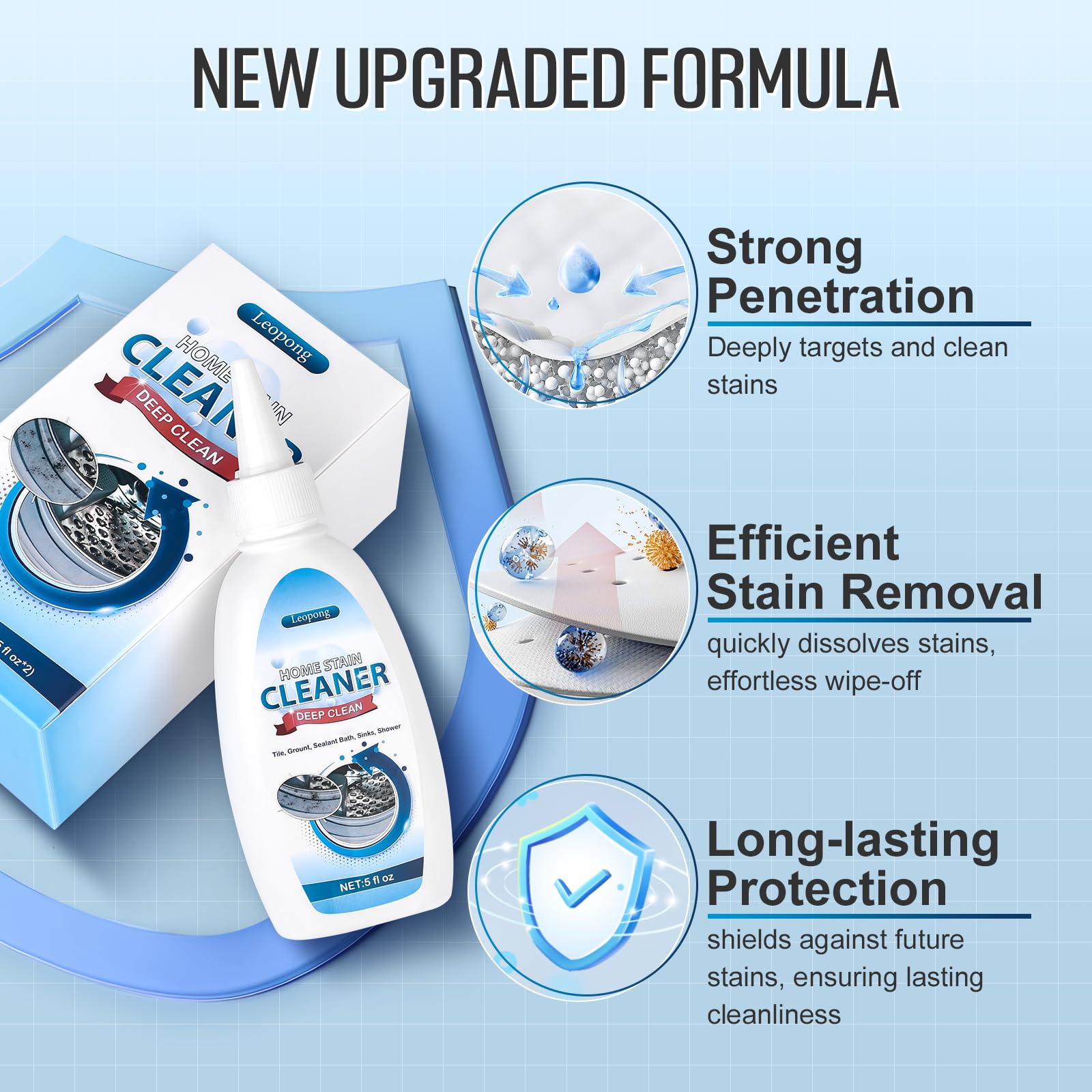Cleaner Gel for Washer (5 Fl Oz)