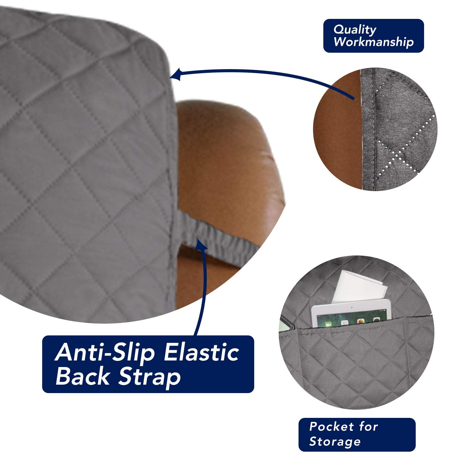 Reversible Recliner Chair Covers Couch Covers for Dogs