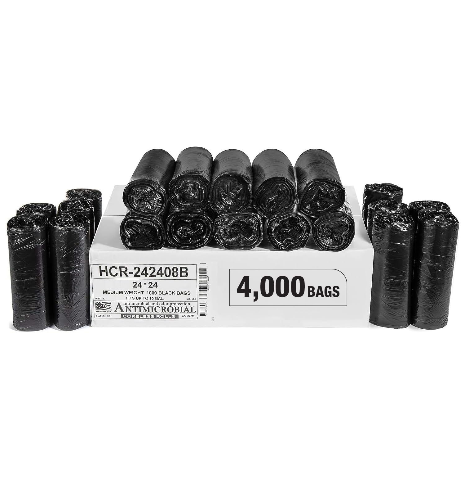 High Density Trash Bags (4000 Count)