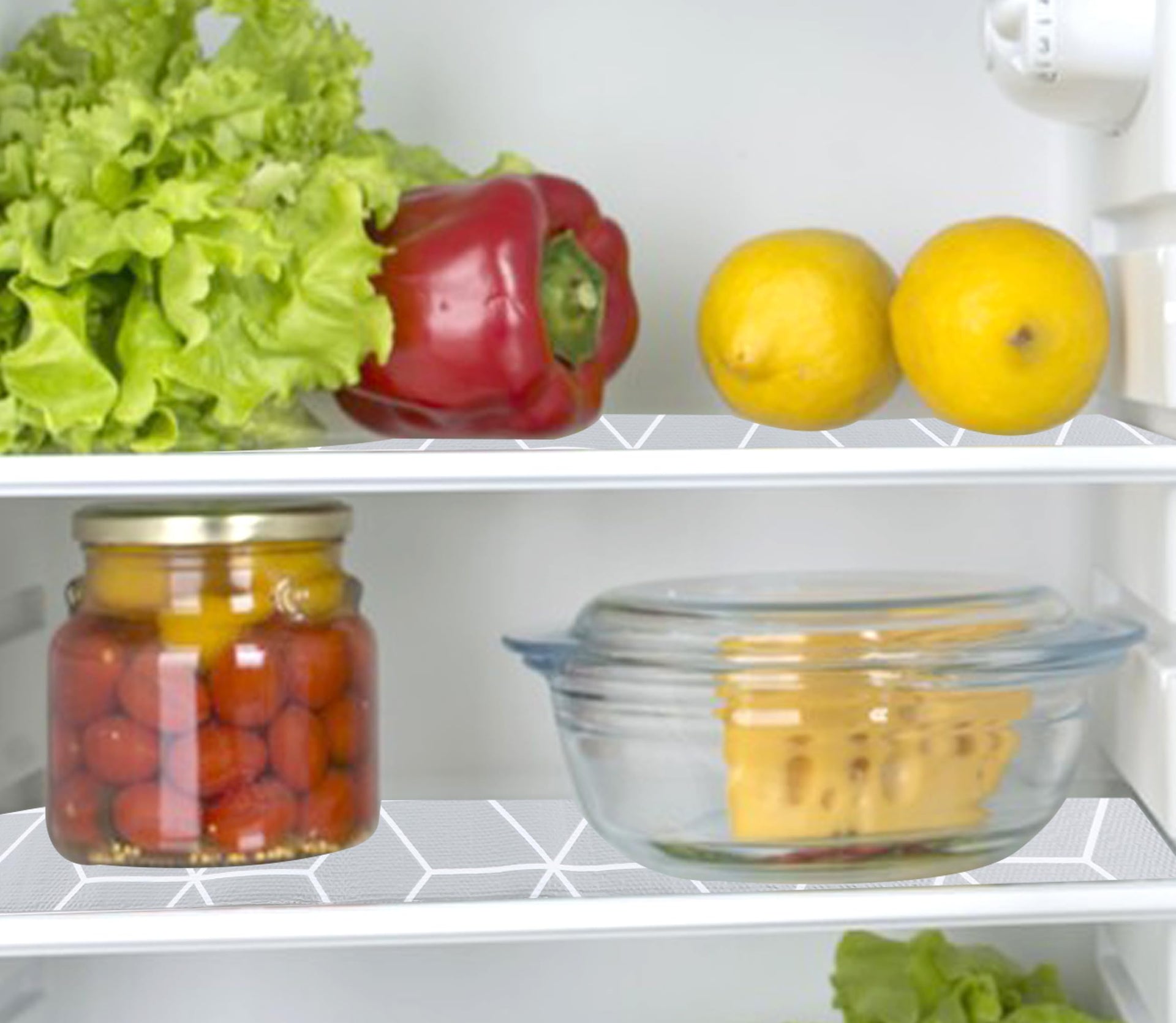 Shelf Liners for Kitchen Cabinets 24 Inch Wide X 20 Ft Non Adhesive Cabinet Drawer Liner Non Slip Water Oil (20 Foot)