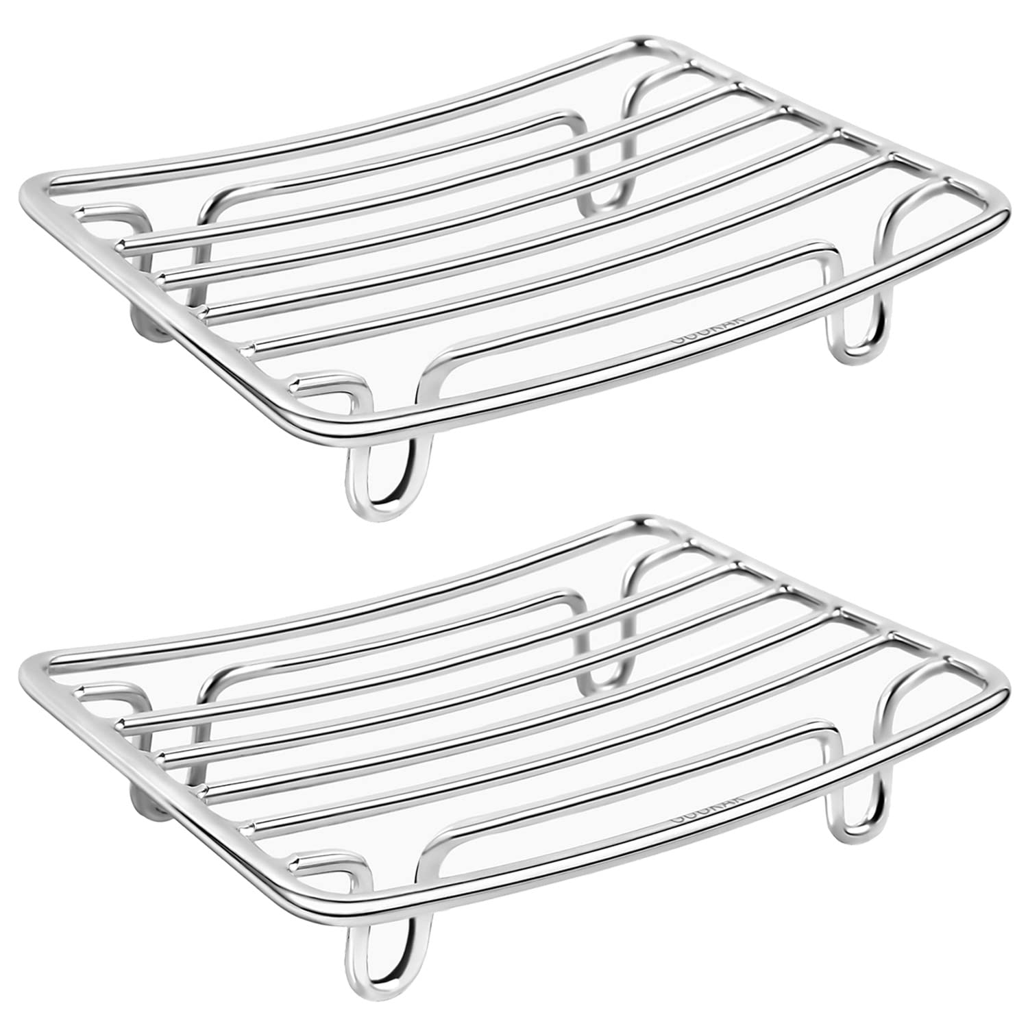 Bar Soap Dish Holder for Shower Bathroom Stainless Steel Rust Proof Self Draining