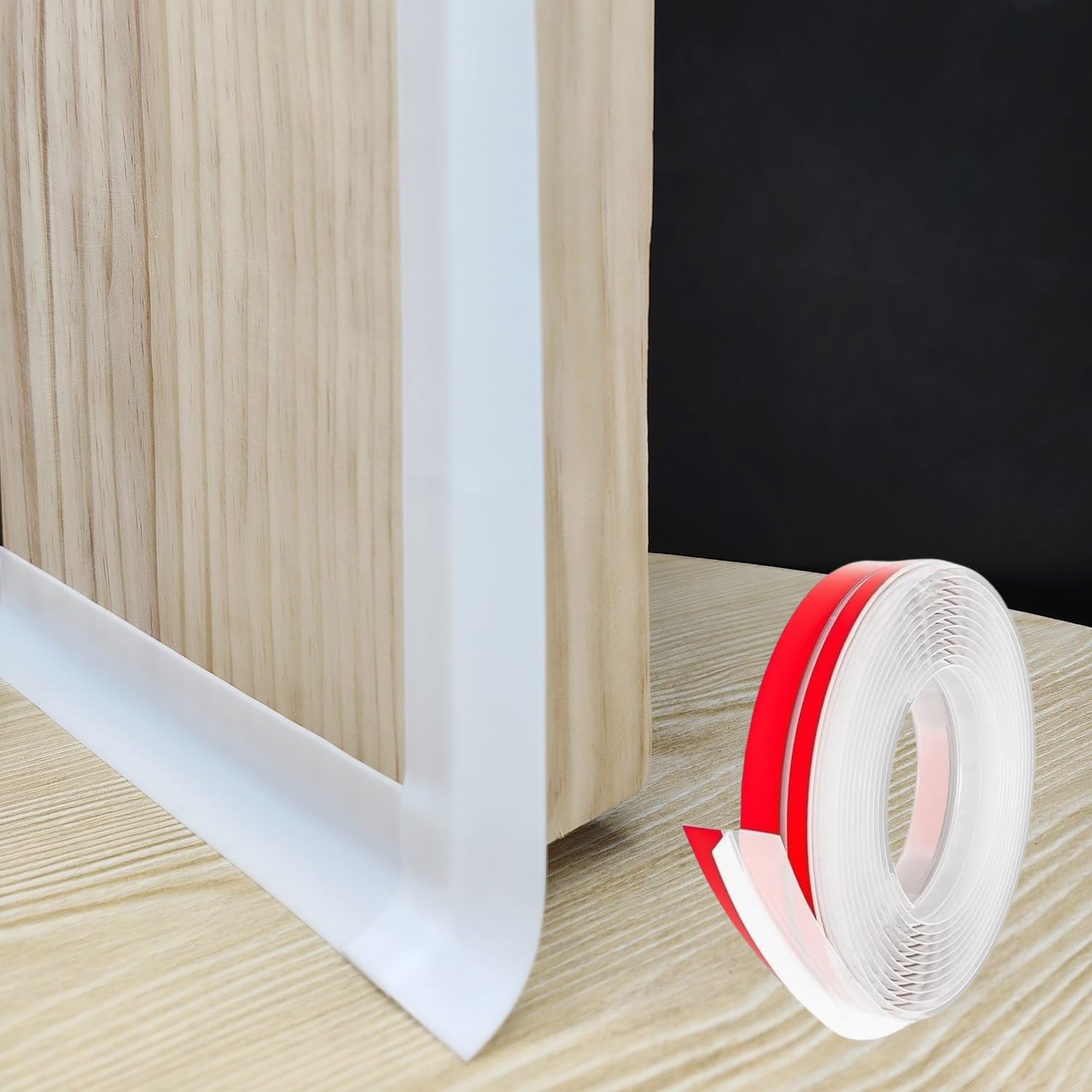 T Shape Door Seal Strip for Door & Windows Gaps (19.7 Foot)