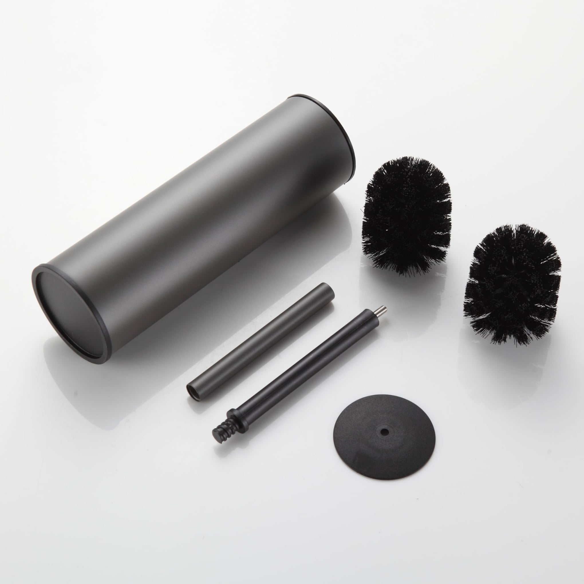 Gunmetal Grey Toilet Brush and Holder