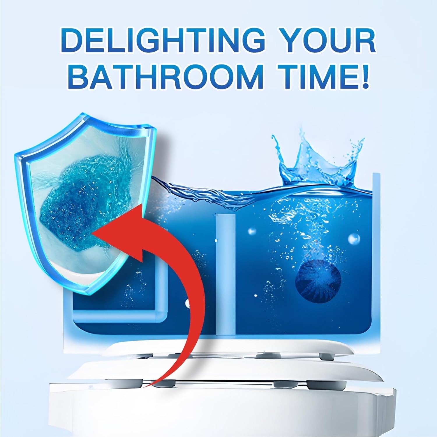 Automatic Toilet Bowl Cleaner Tablets (100 Count)