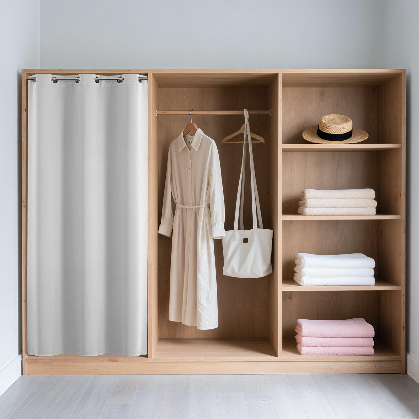 Door Curtain Blackout Curtains for Doorway Privacy Closet Drapes